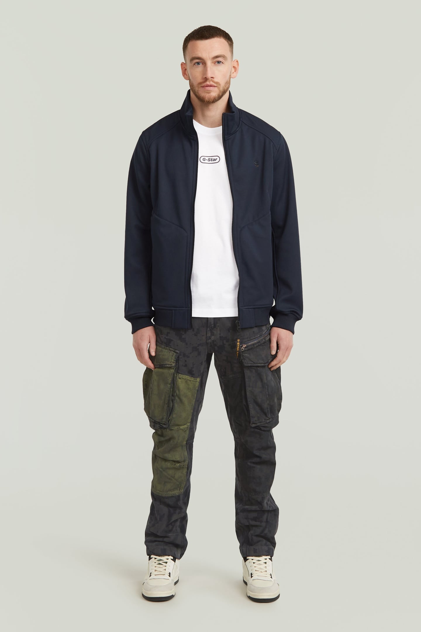 SOFTSHELL TRACK JACKET SALUTE 1