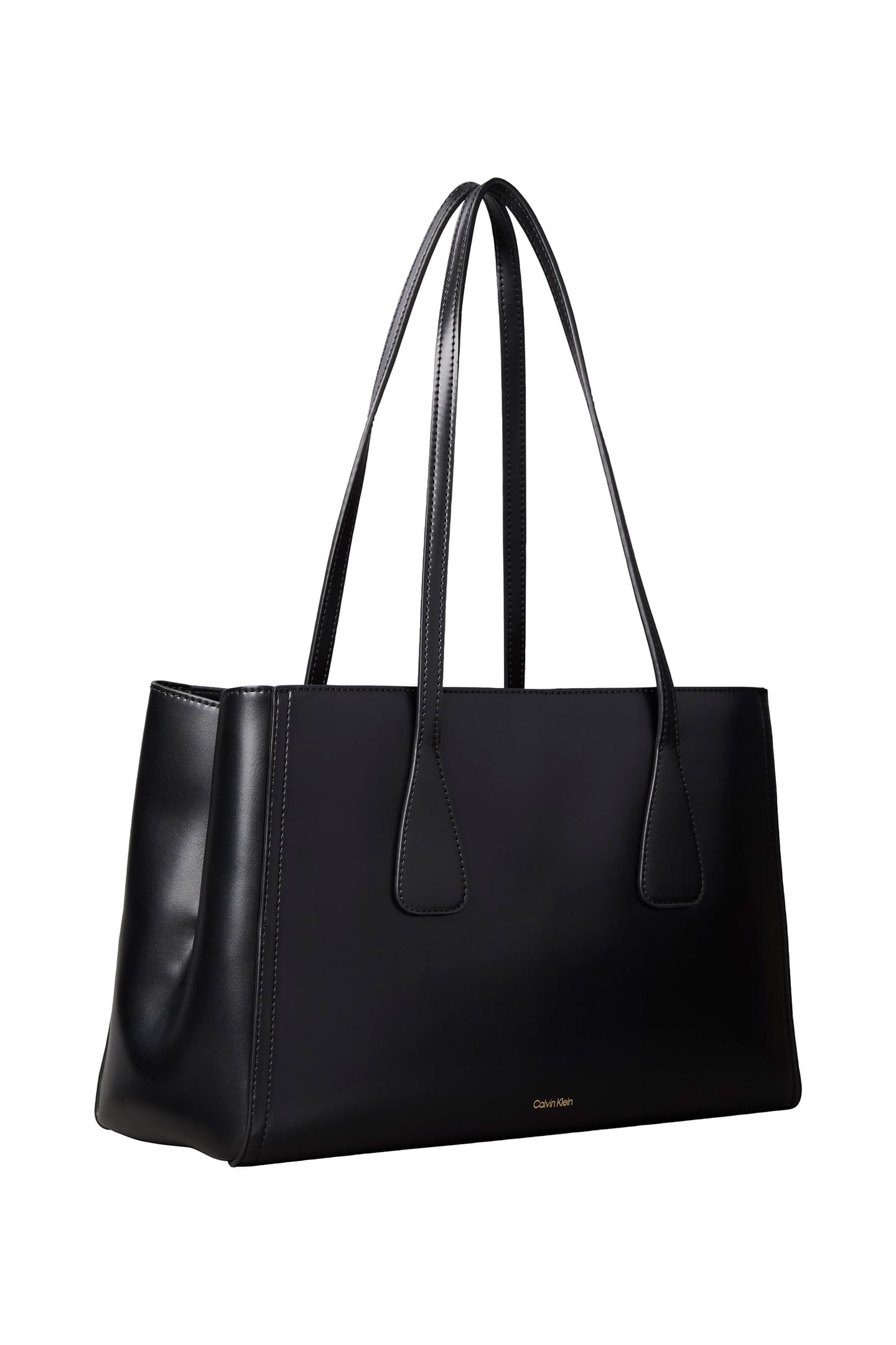 MEDIUM WORK TOTE BAG BLACK/ANTIQUE LIGHT GOLD 3