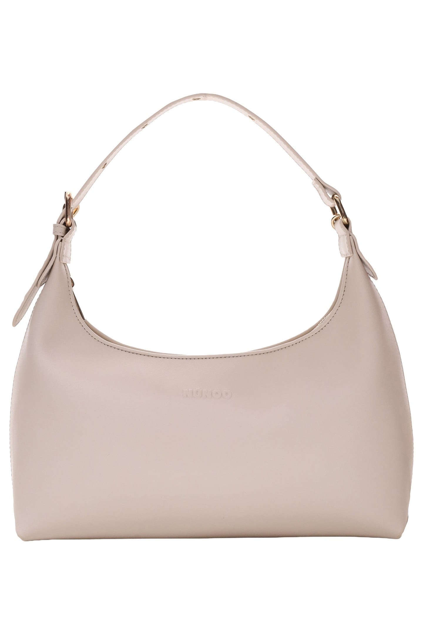 LARGE DANDY BUCKLE FLORENCE WARM GREY W. GOLD 1