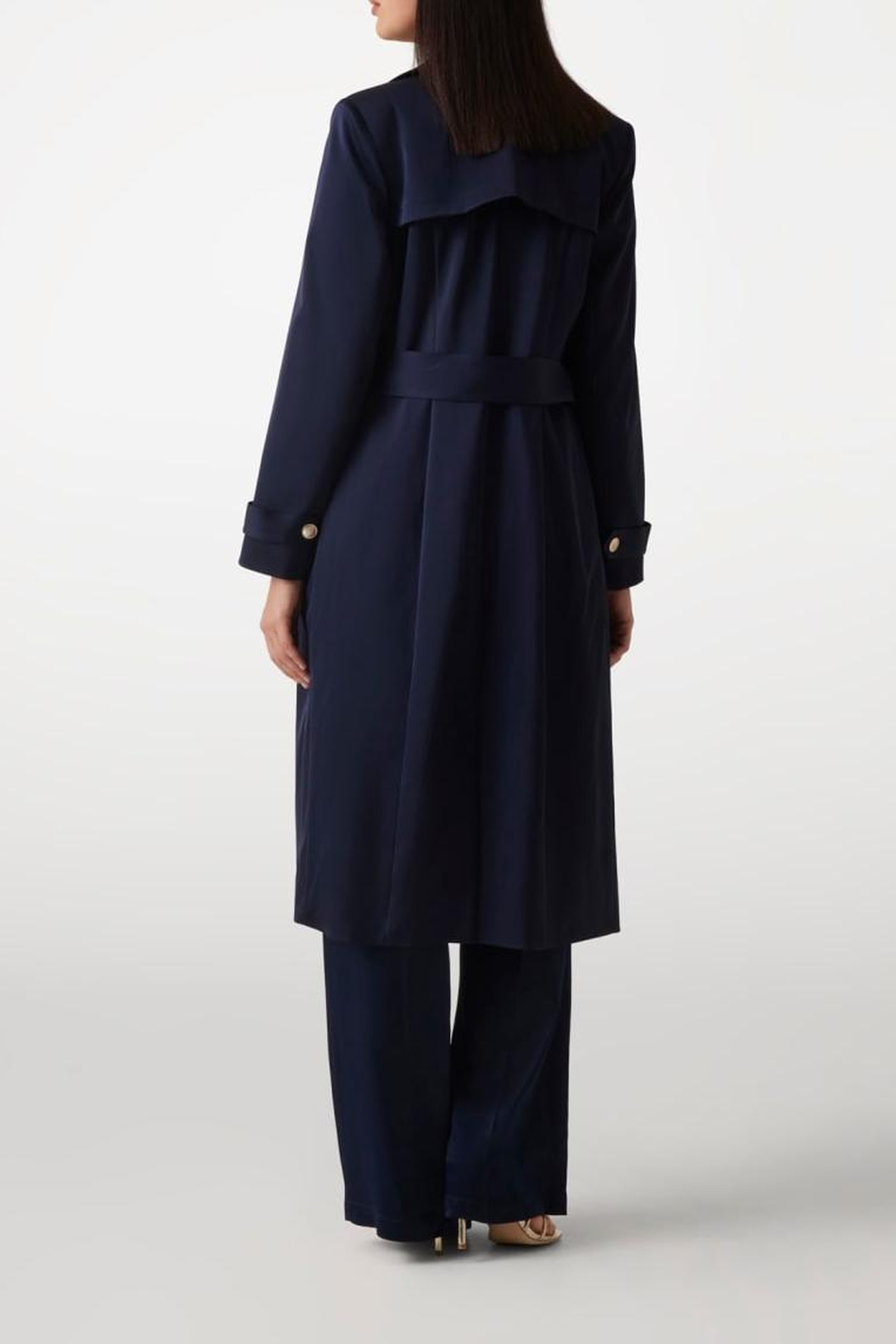 MARCIANO BY GUESS ELEONOR TRENCH NOCTURNAL NAVY 3