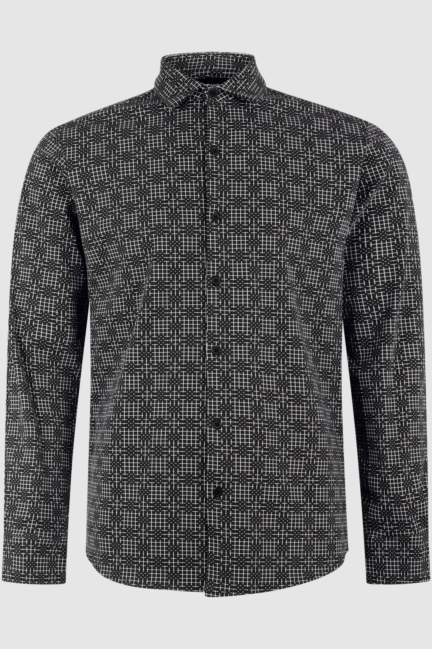 MA-SBPRINTED LOGO SHIRT BLACK 4