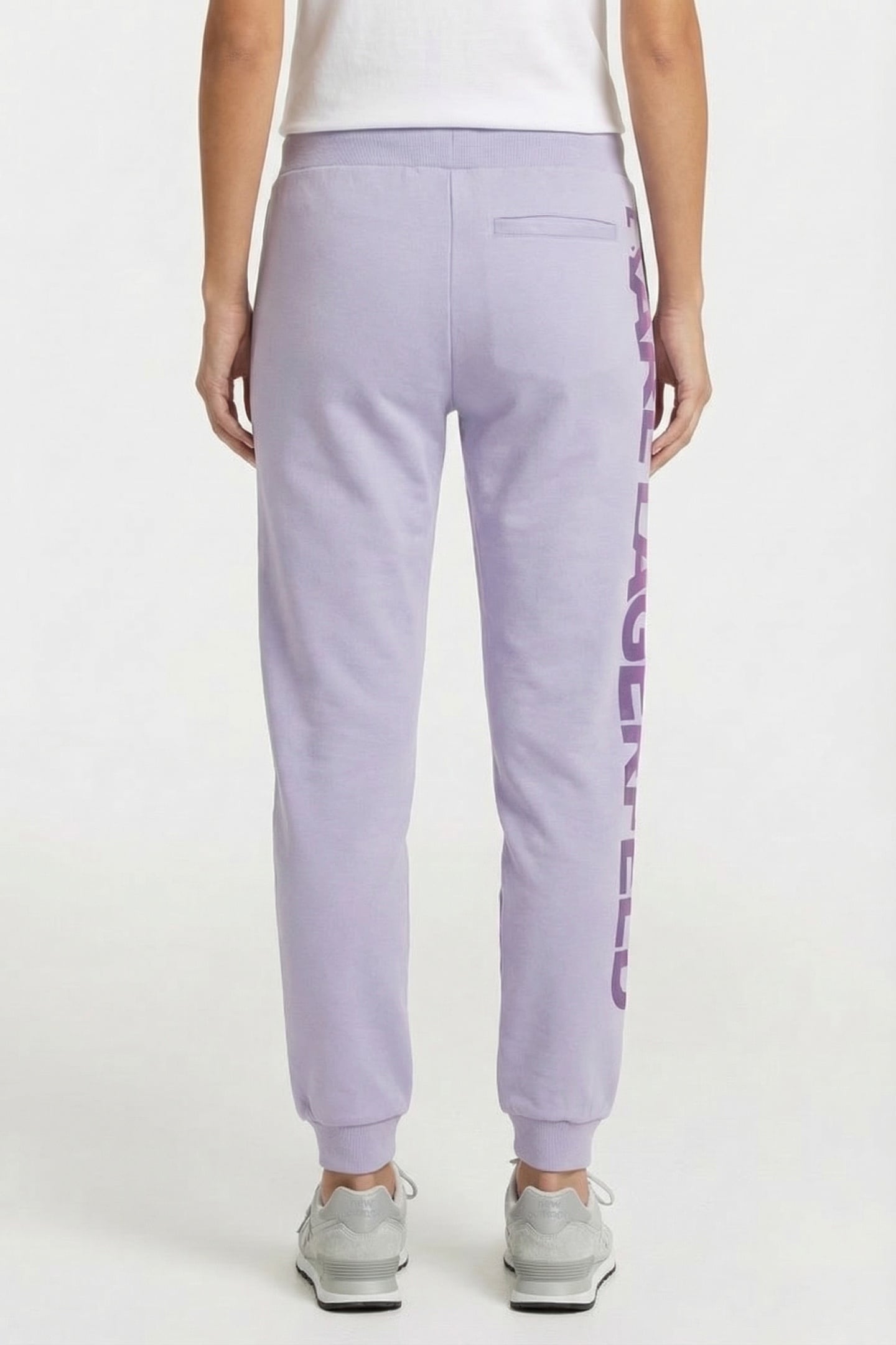 LAVENDER BIG LOGO SWEAT PANTS 2