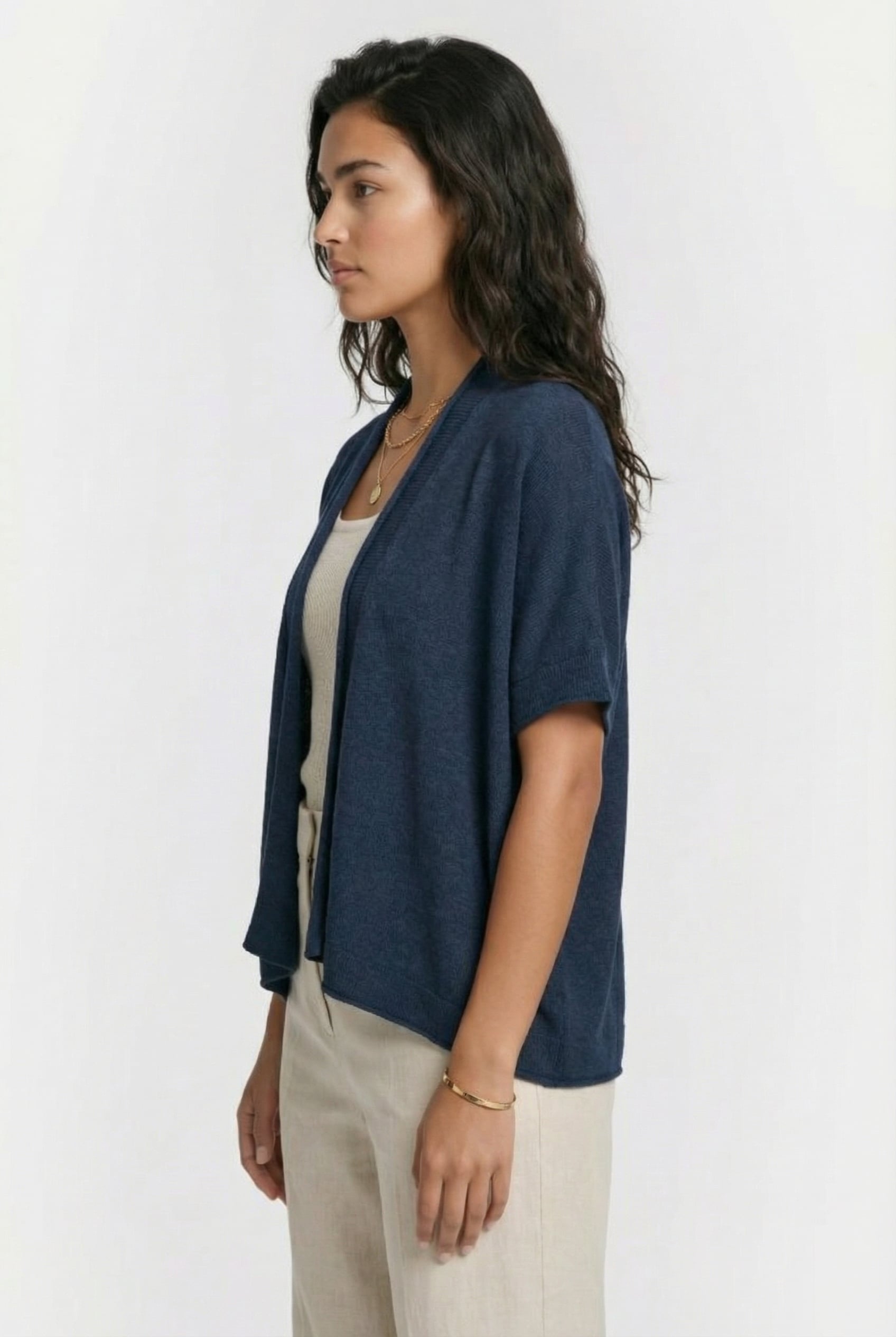 DORINA CARDIGAN INDIGO 3
