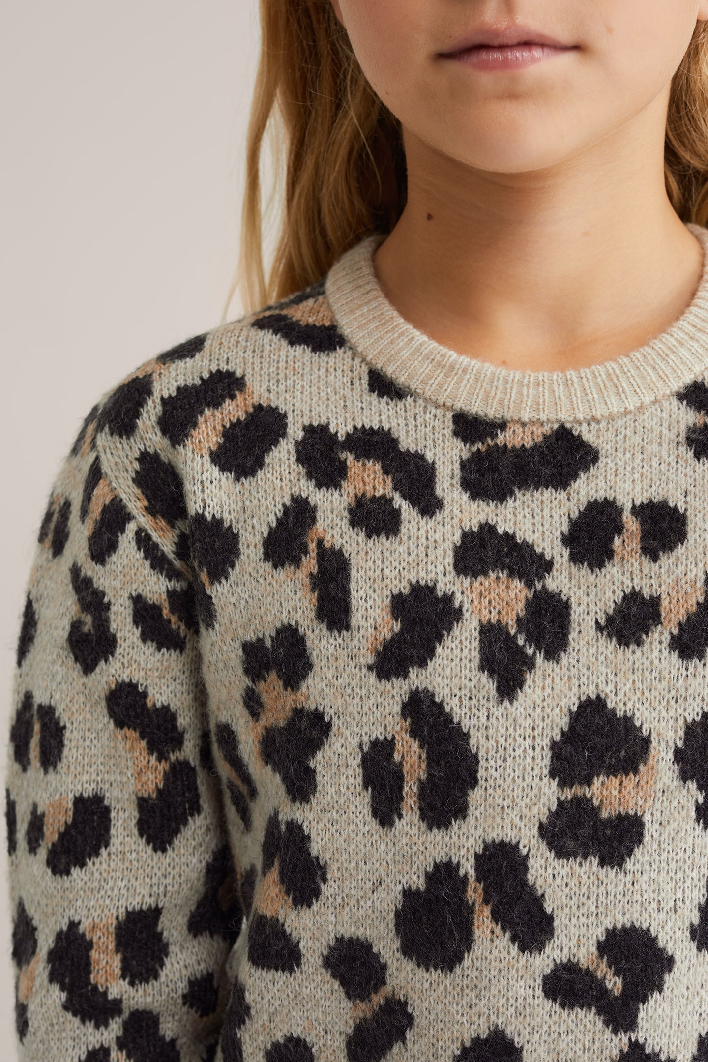 KNITTED PULLOVER BROWN 5