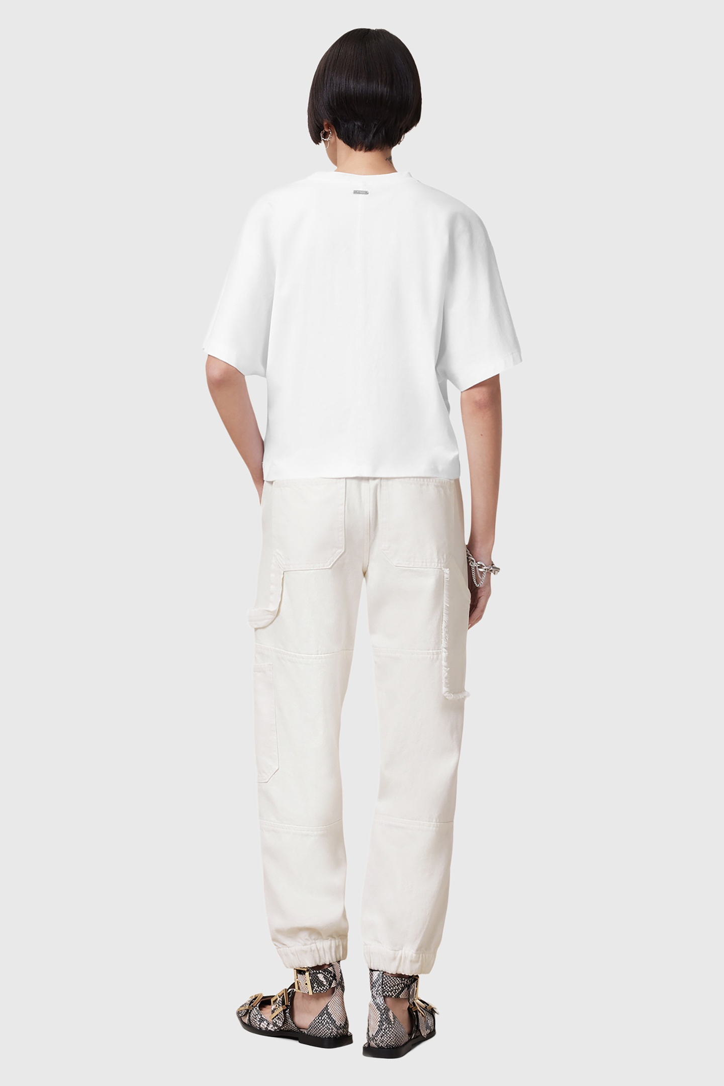 MILA FRAY TROUSER OFF WHITE 3