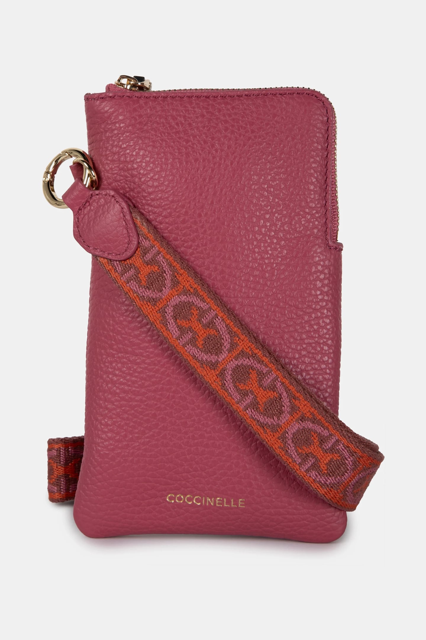 MINI PHONE CASE BAG IN BURGUNDY 1