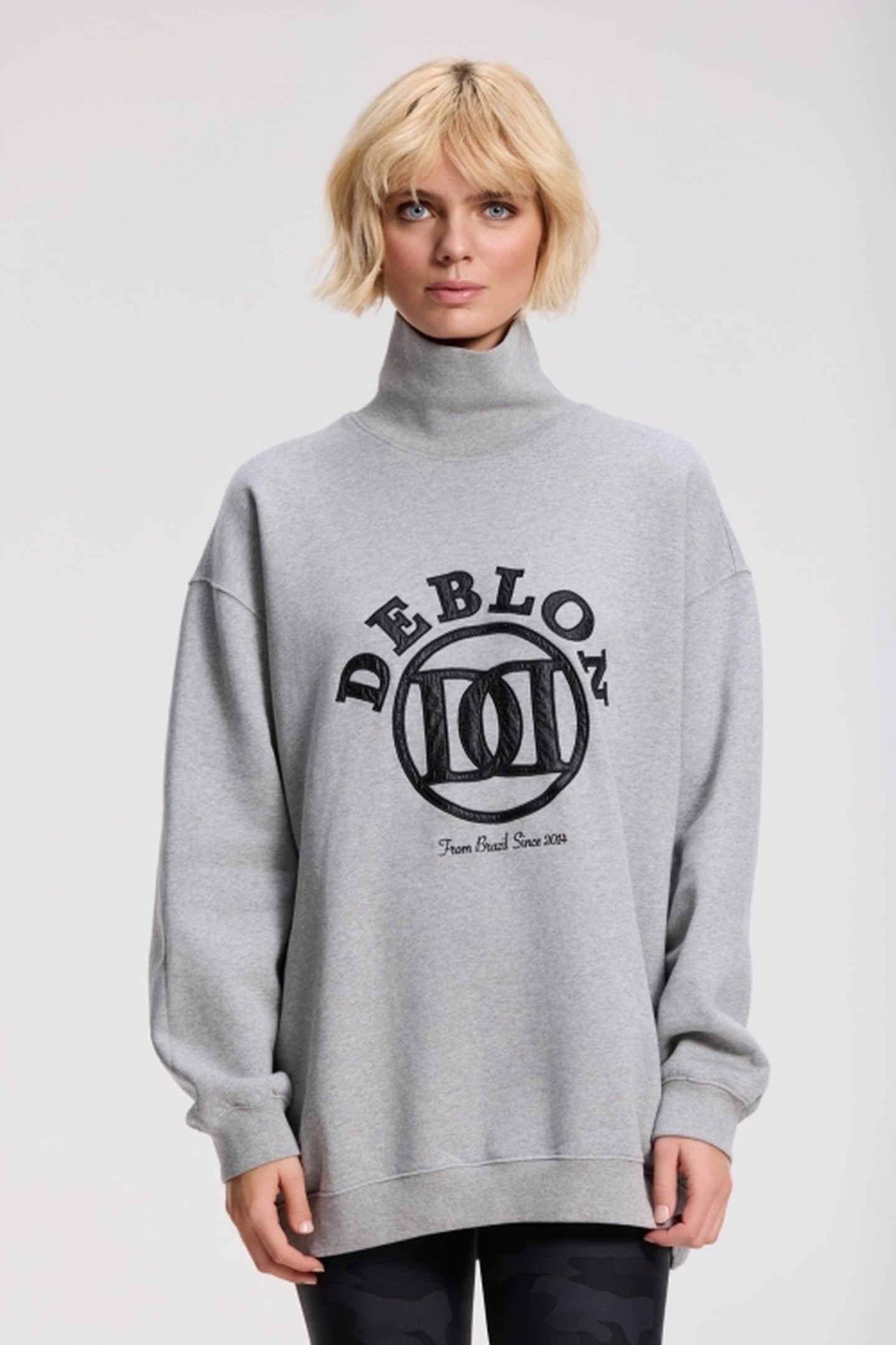 TESS SWEATER GREY MELANGE 1