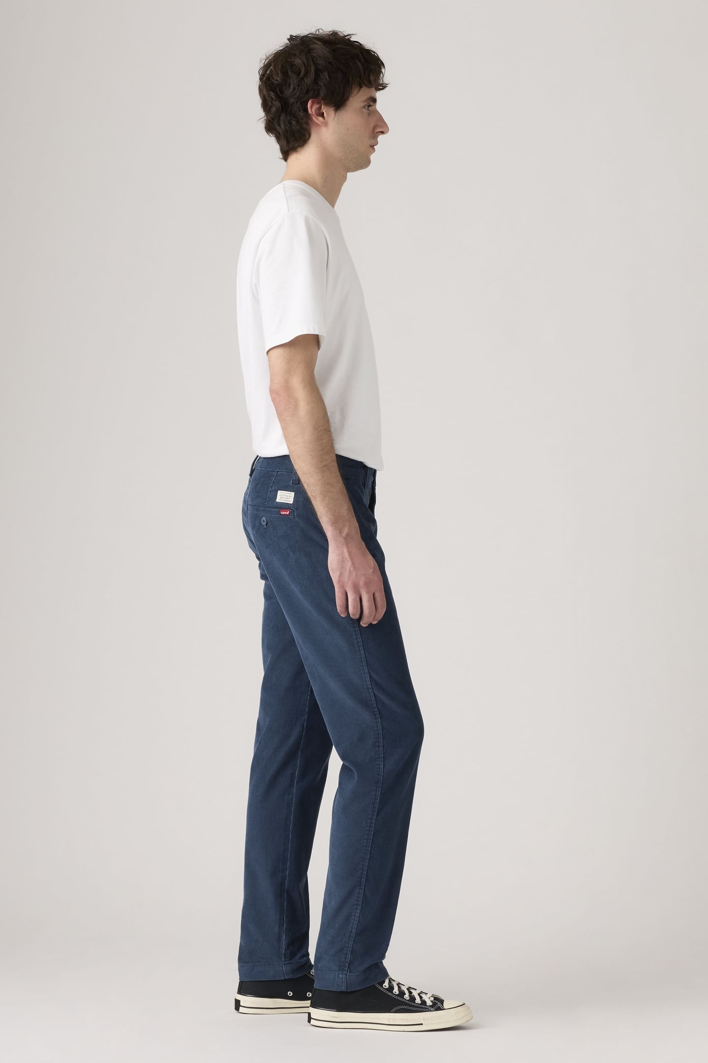 XX STANDARD TAPER CORDUROY CHINOS BLUE 4