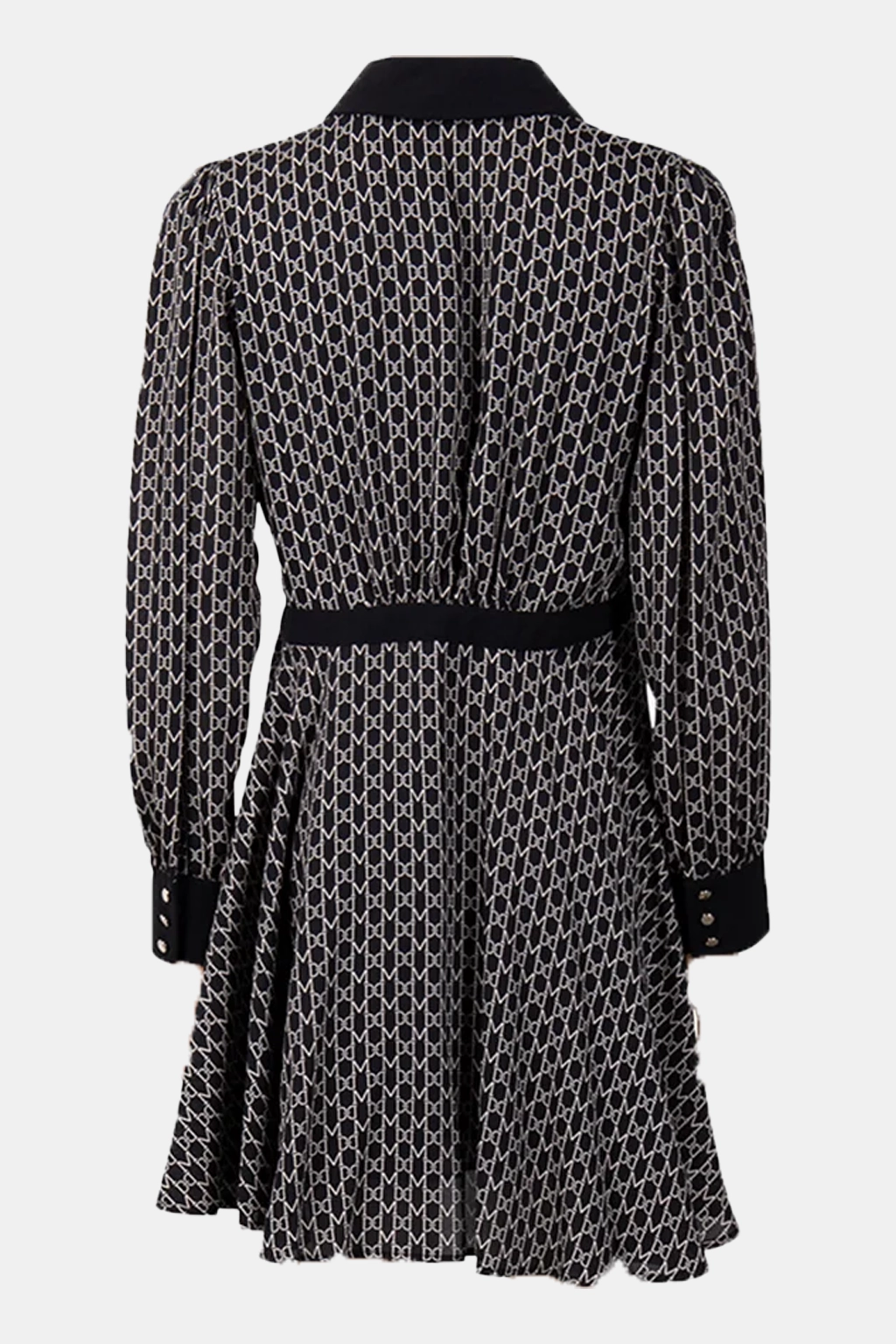 MARCIANO BY GUESS EDITH CHEMISIER DRES NEW MONOGRAM BLACK B 5