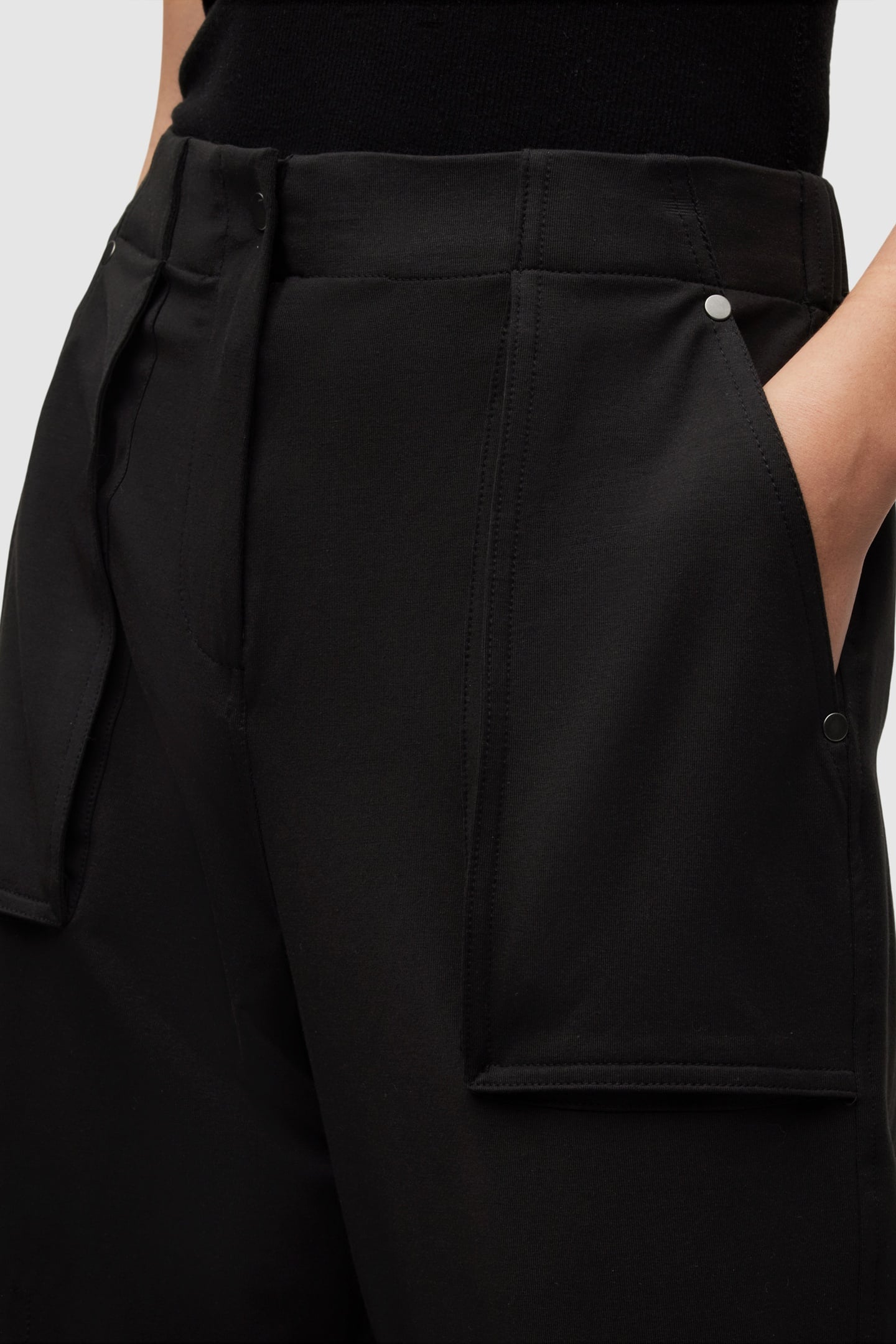 FRIEDA JERSEY TROUSE BLACK 7