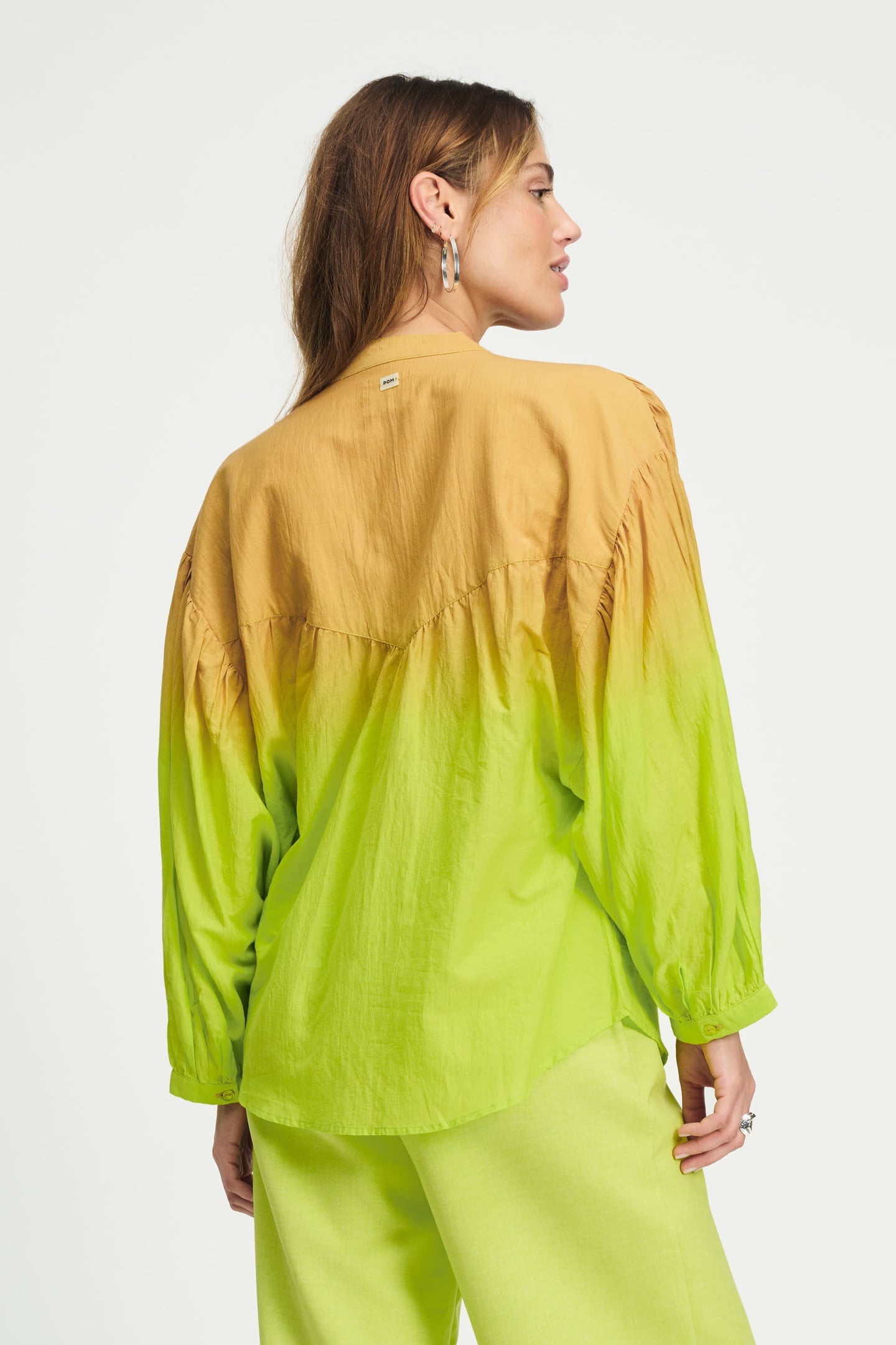 BLOUSE - FADED SUMMER LIME 3