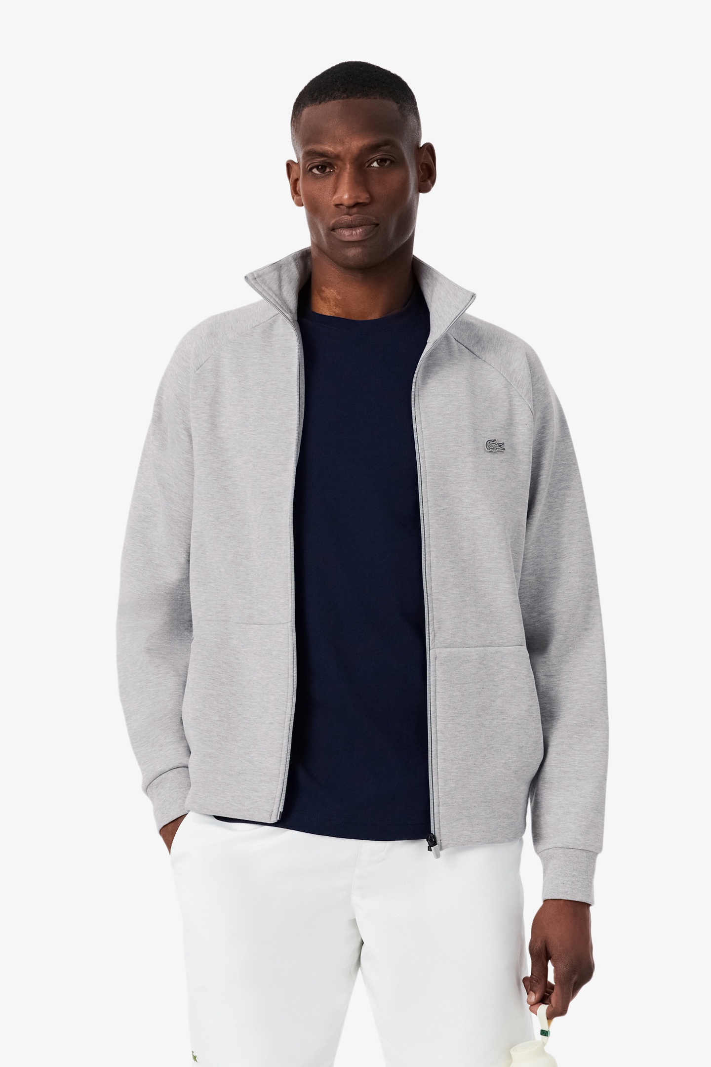 SWEATSHIRT SILVER CHINE 1