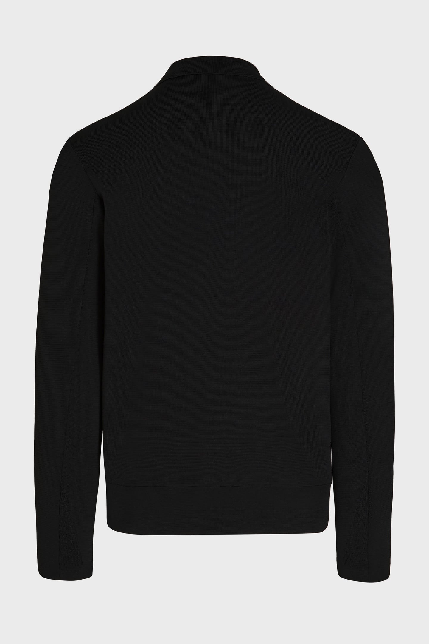 FANOA V1.Y8.01 FLAT-KNIT-JACKET BLACK 3