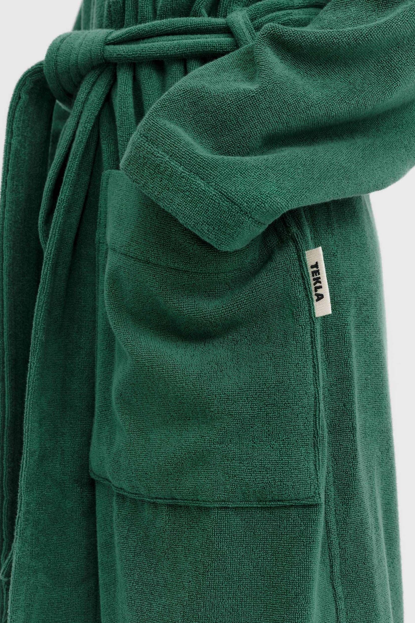UNISEX CLASSIC BATHROBE TEAL GREEN 9