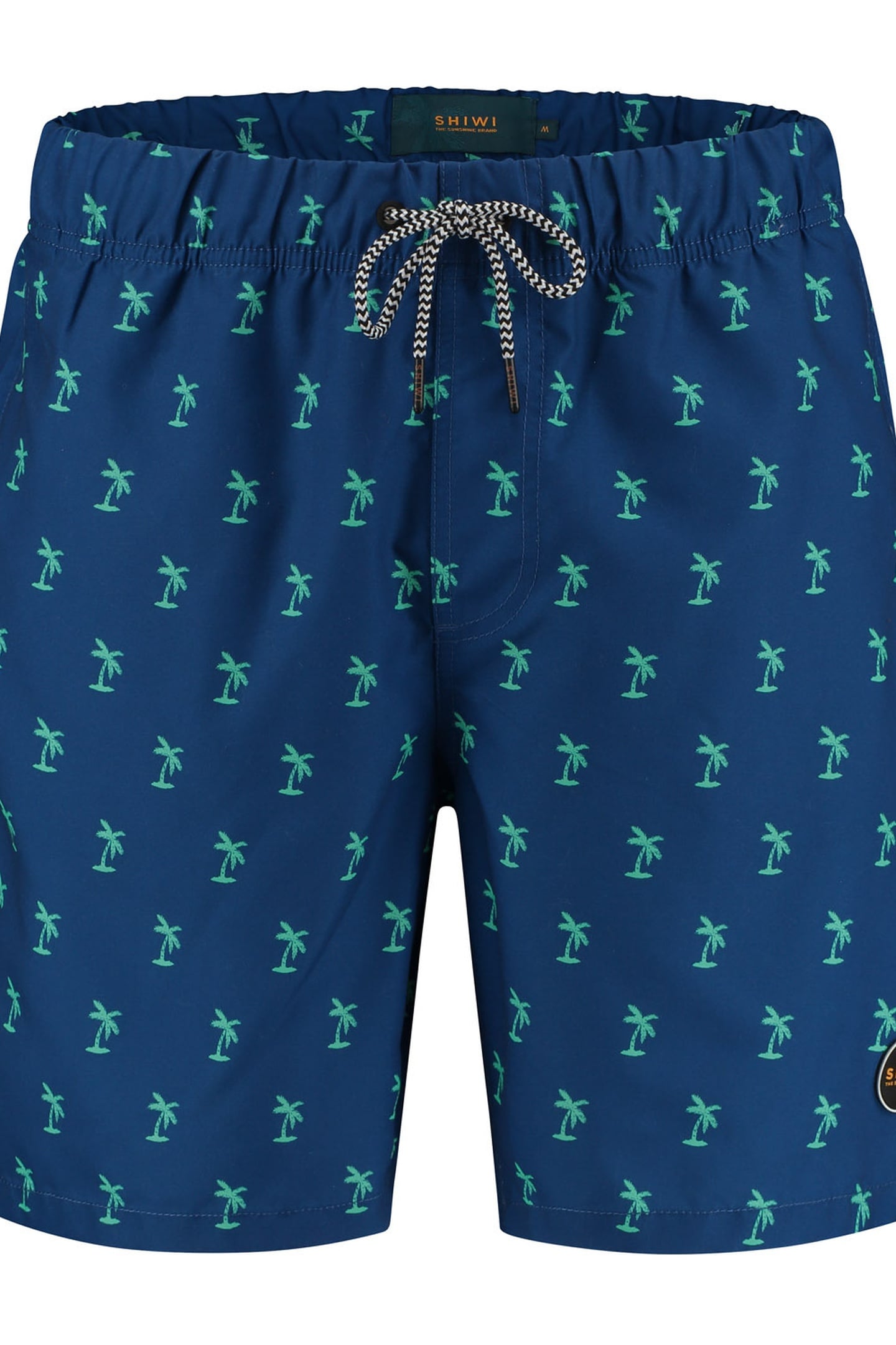 SWIMSHORT SHIWI PALM JEANS BLUE 5