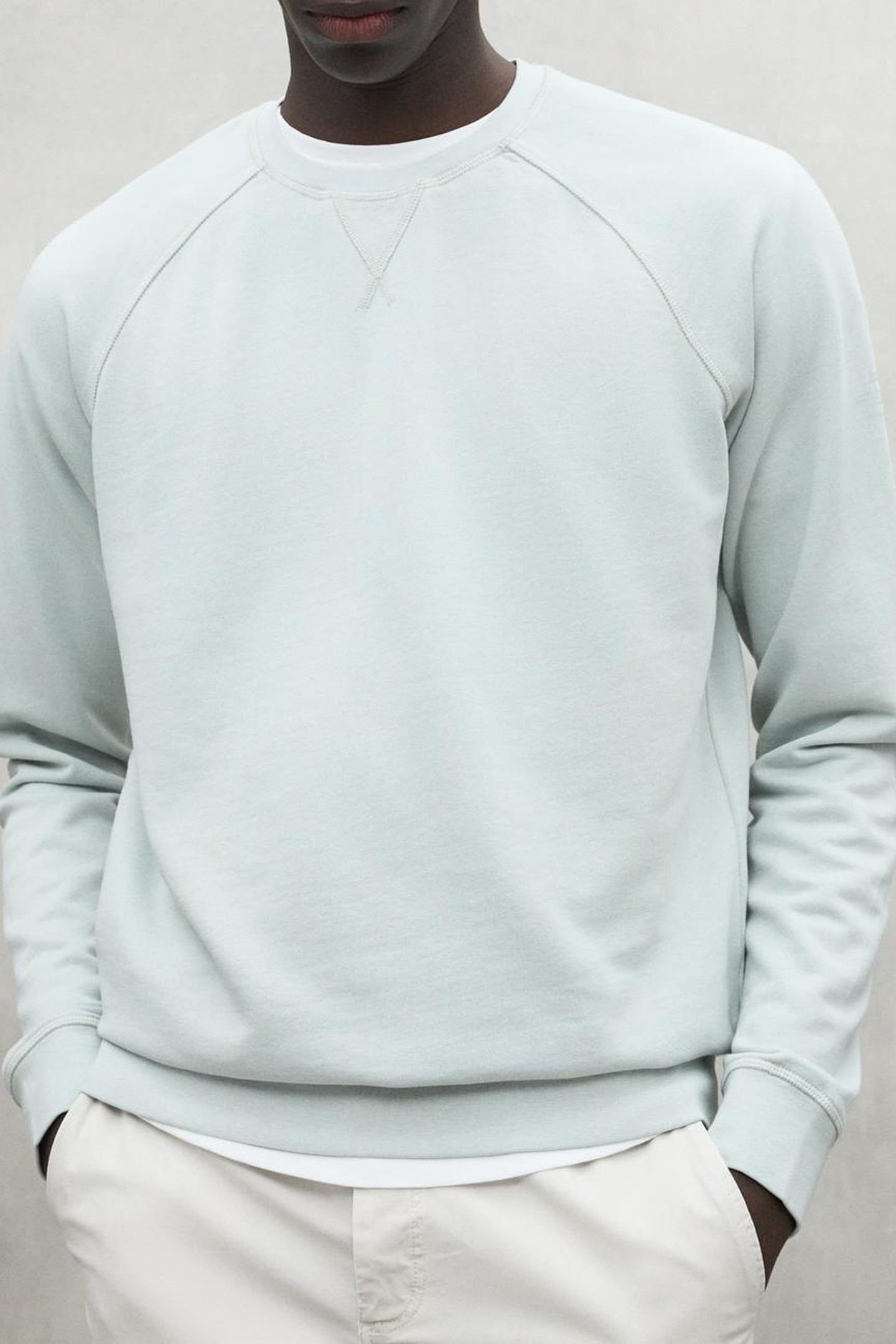 BERJAALF SWEATSHIRT BLUE PEARL 1