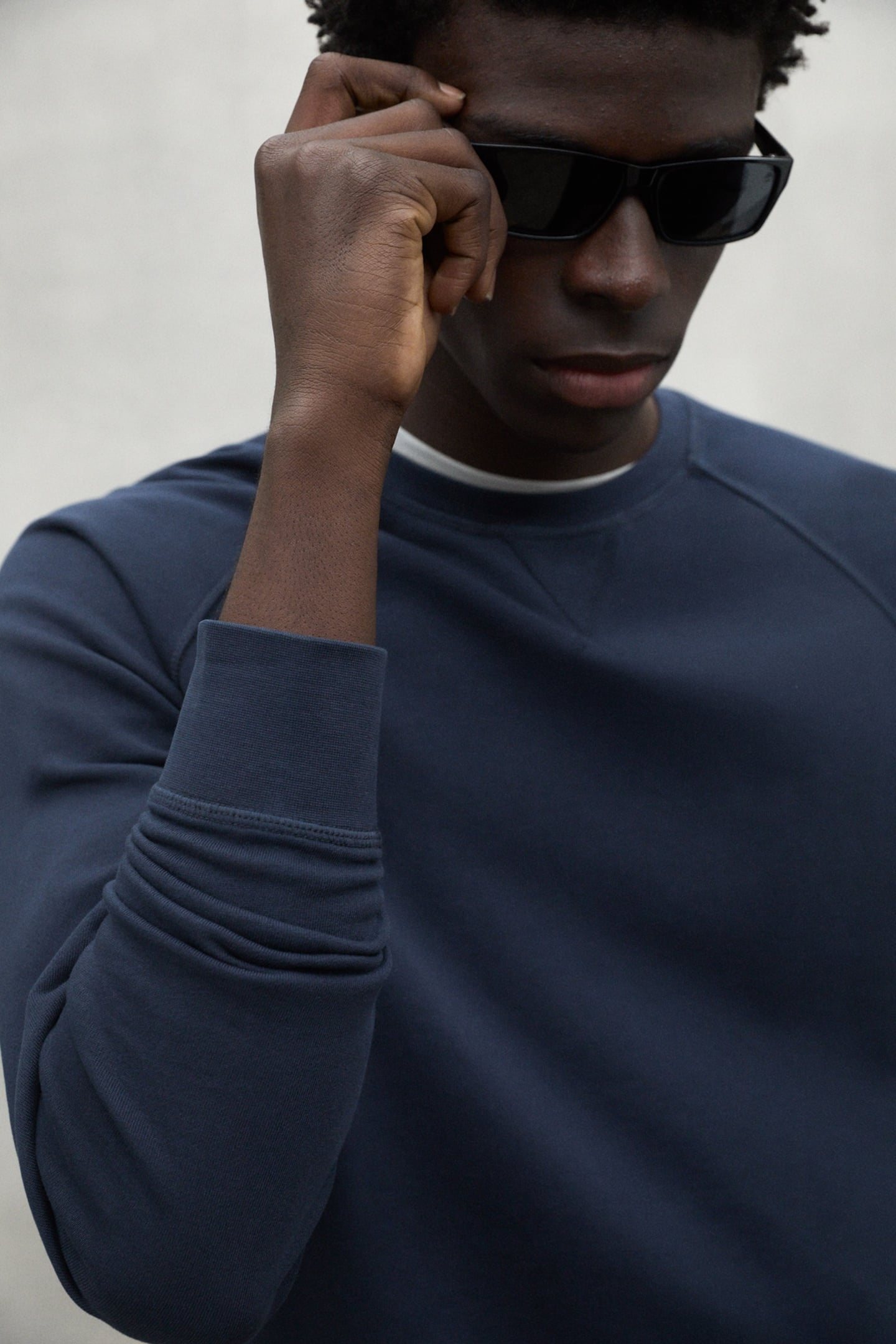 BERJAALF SWEATSHIRT BLUE PEARL 9