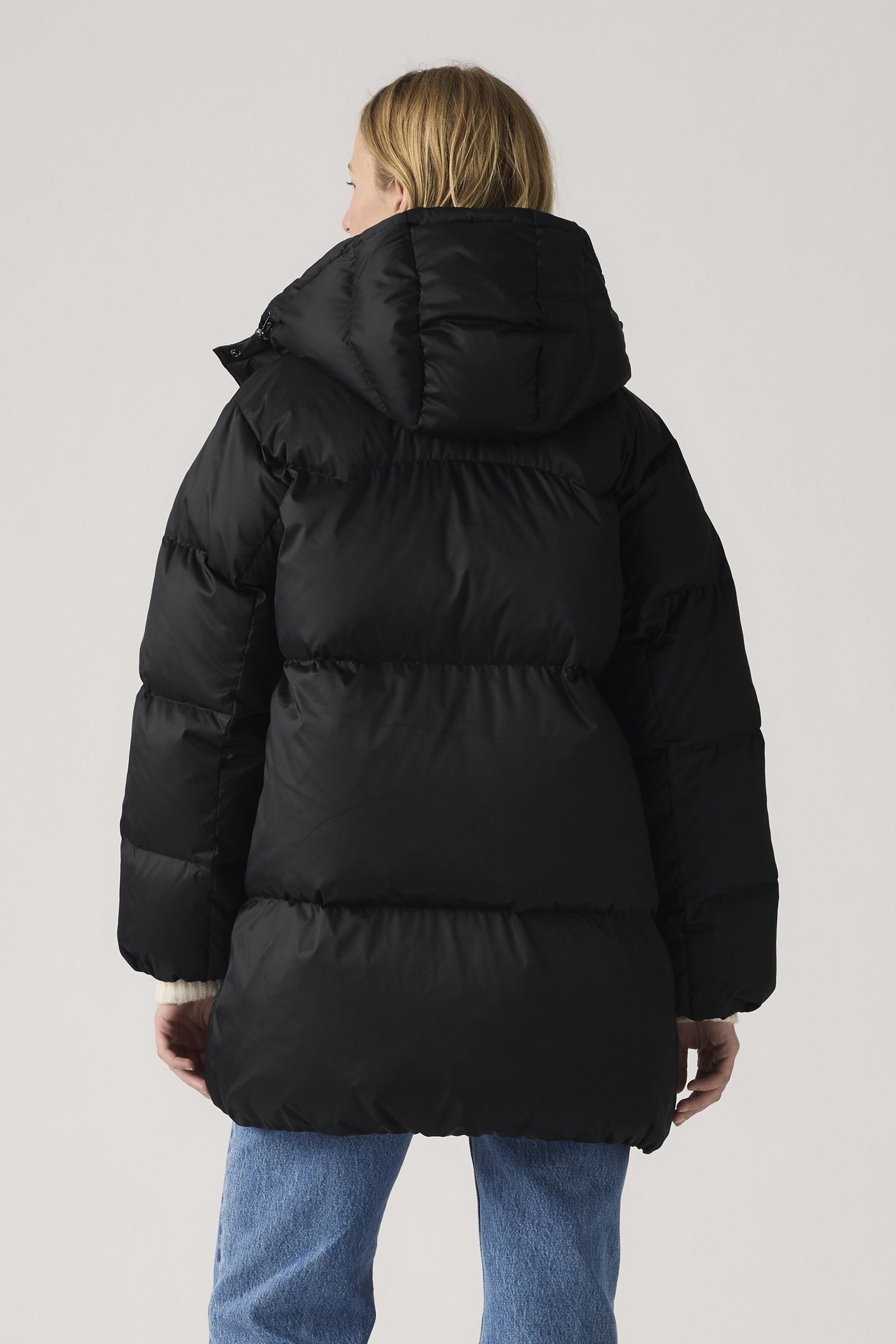 WESTERN BUBBLE MIDI JACKET BLACK 3