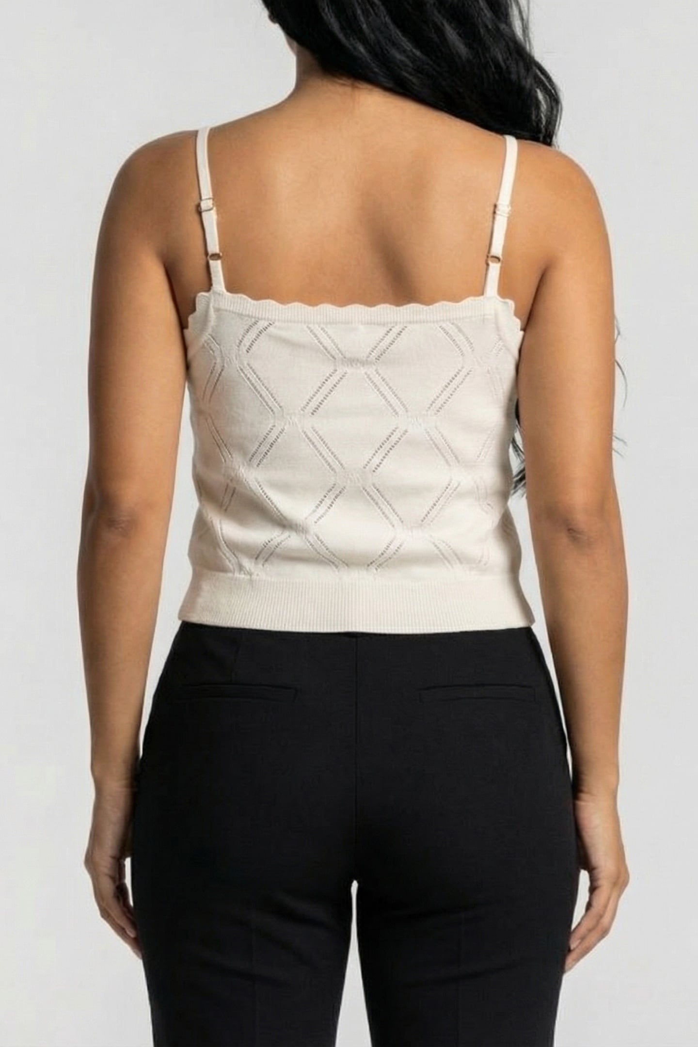 MARCIANO BY GUESS ANNA TANK SWEATER MACADAMIA 2