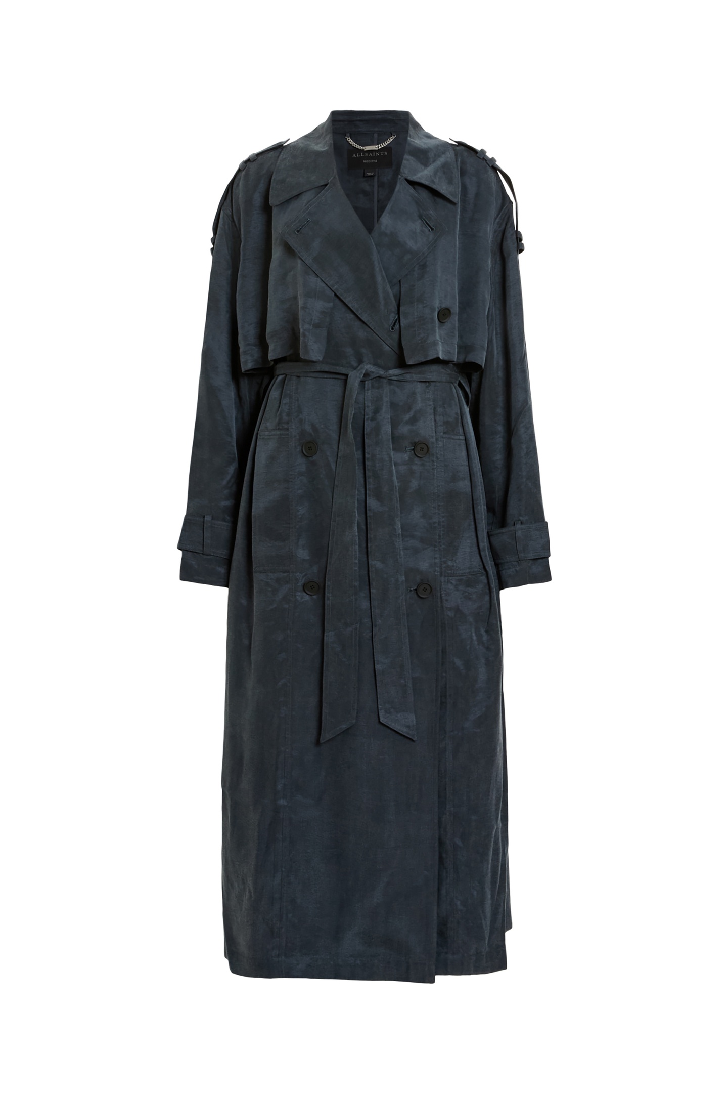 LINNIE TRENCH BLUEBERRY BLUE 5