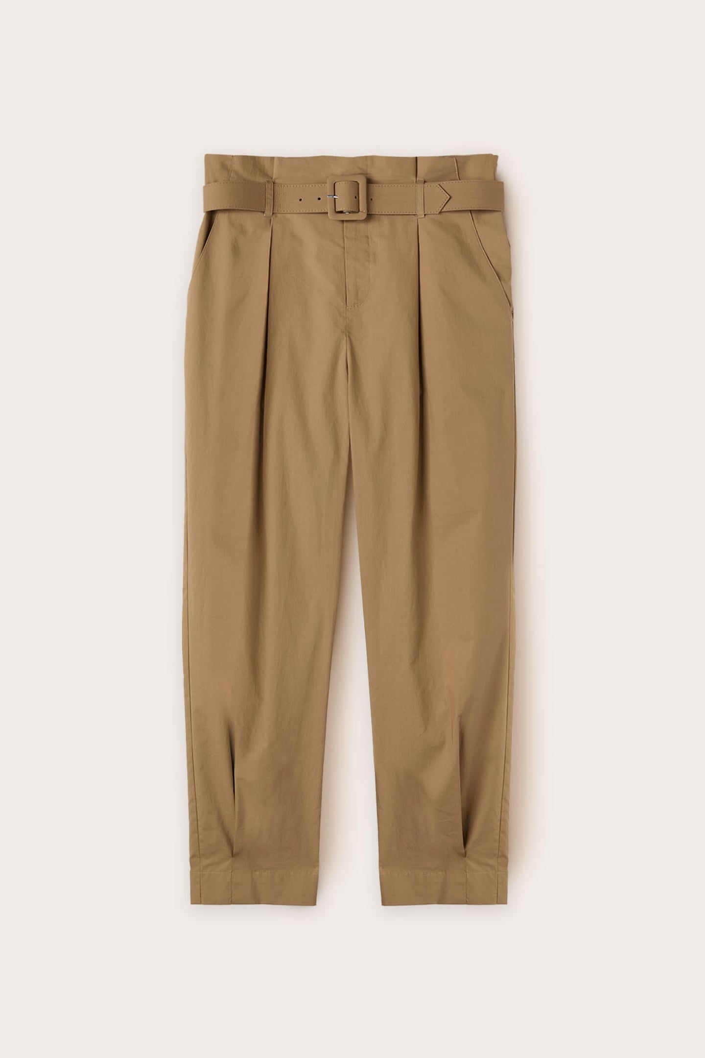 BARREL LEG CHINOS BEIGE 5