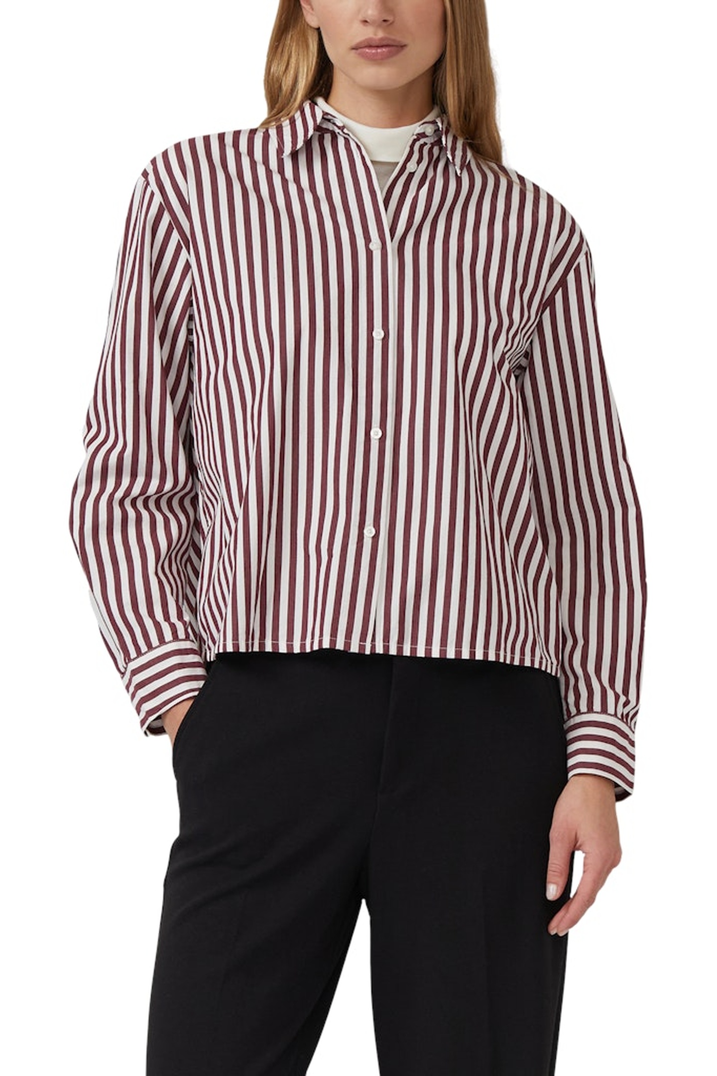 S.OLIVER BLOUSES BURGUNDY 1