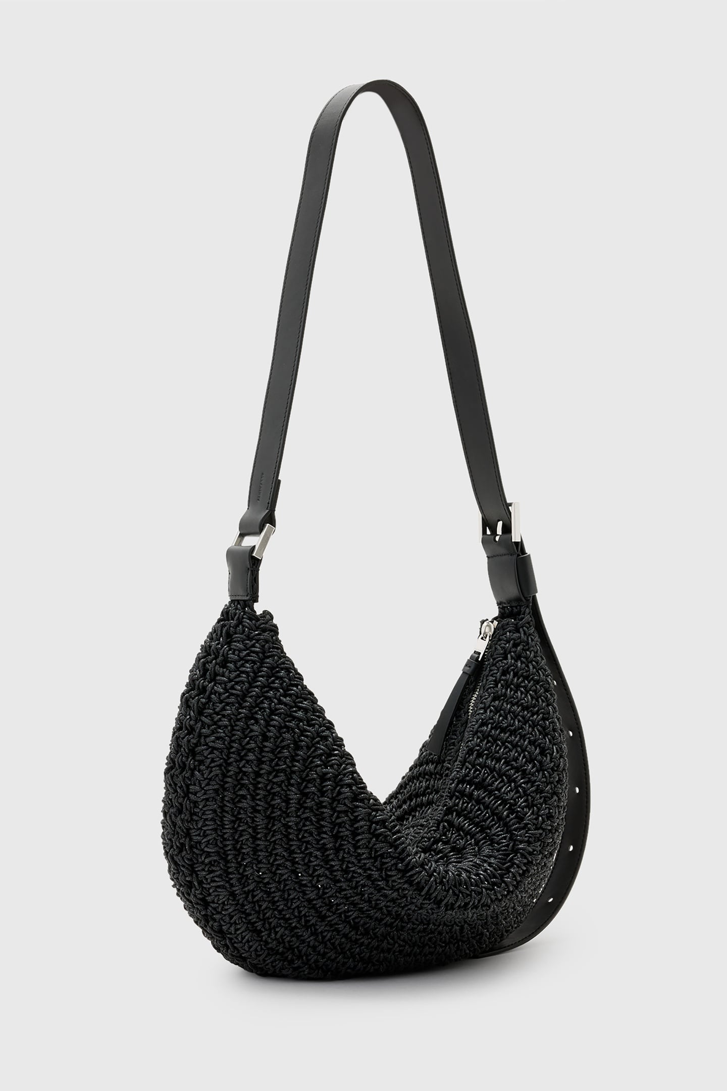 HALF MOON KNOT SHLDR BLACK 2