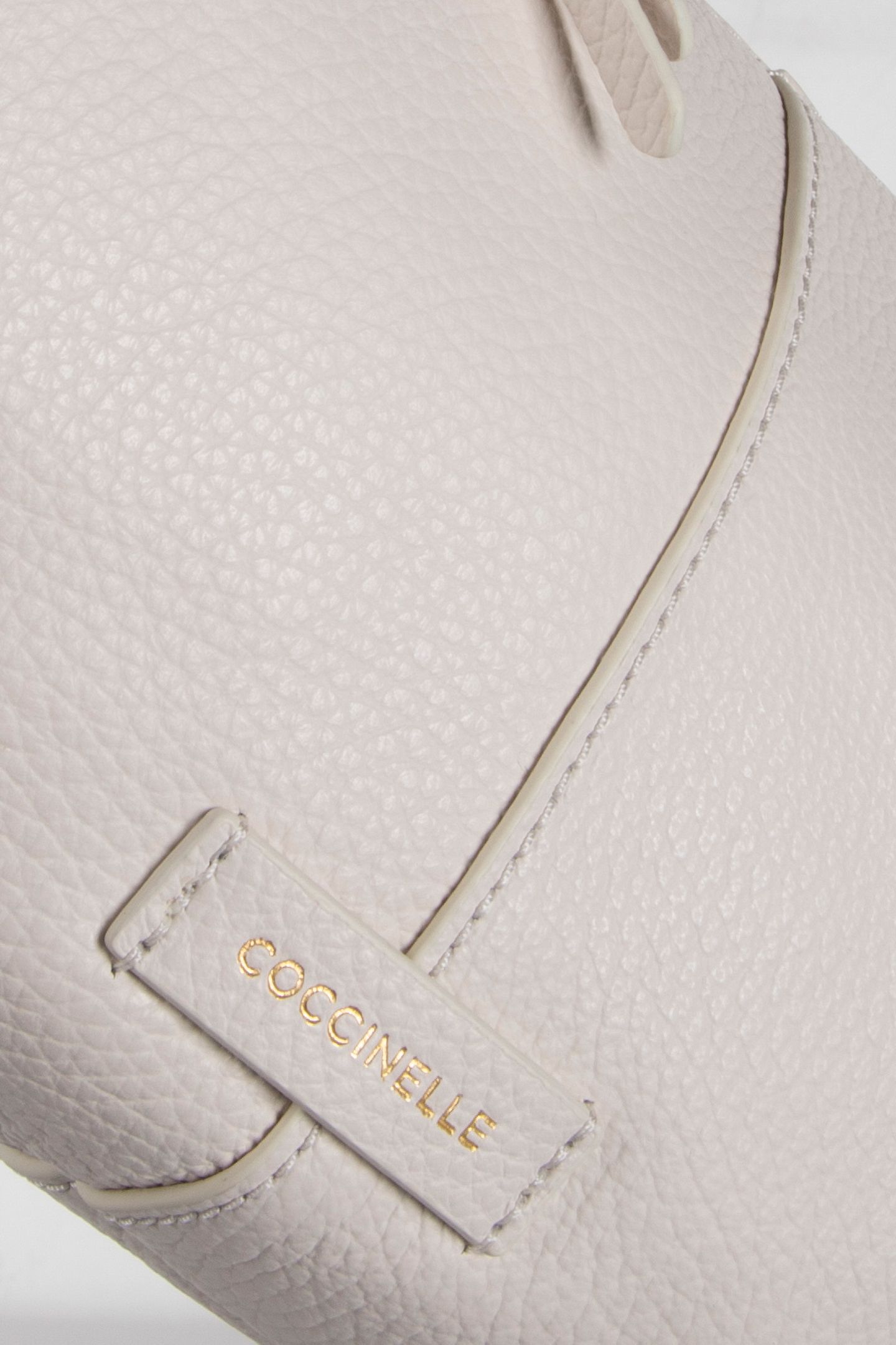 LEATHER SHOULDER BAG IN CREAM 5