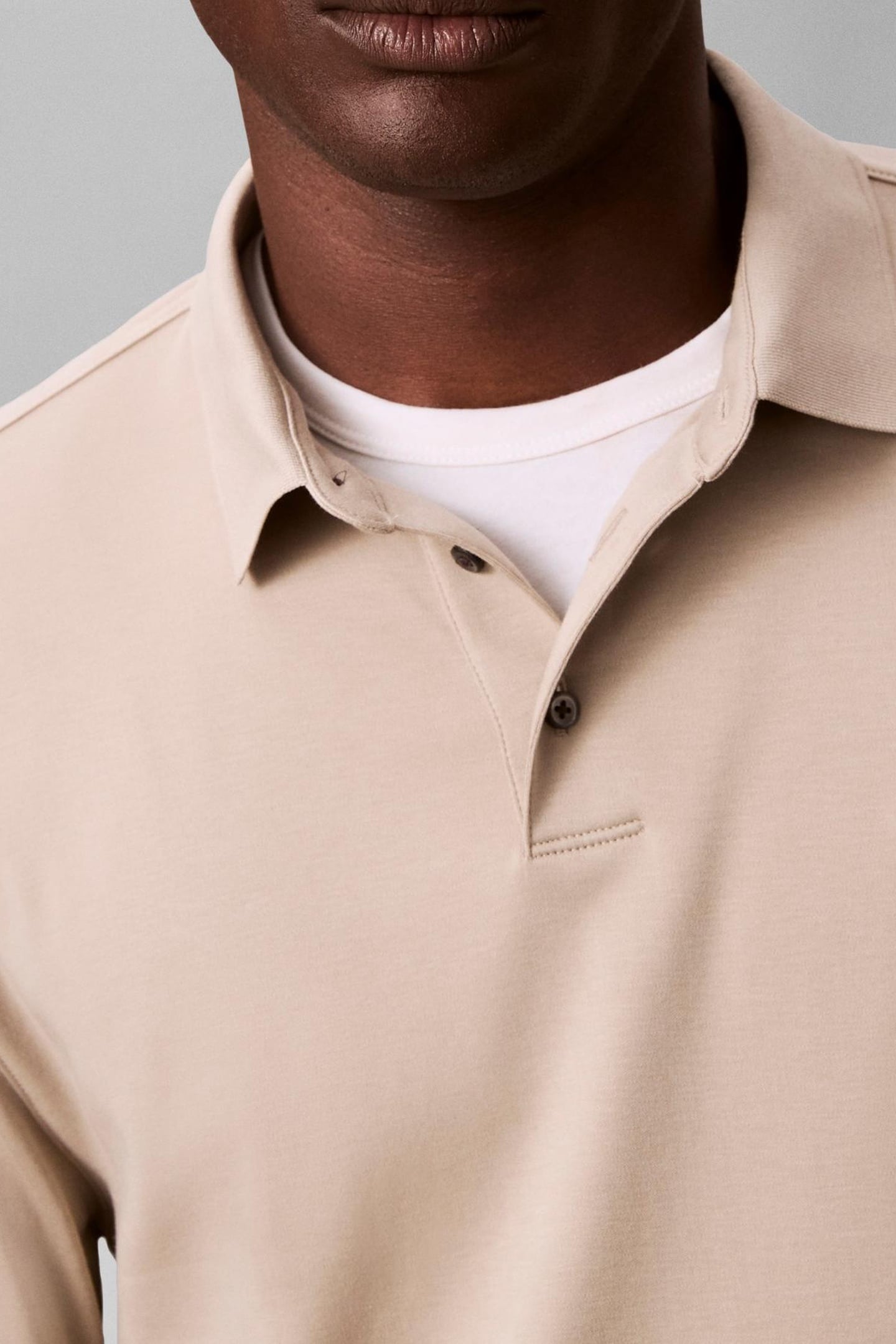 LS SUPIMA COTTON POLO ANCIENT MARBLE 6