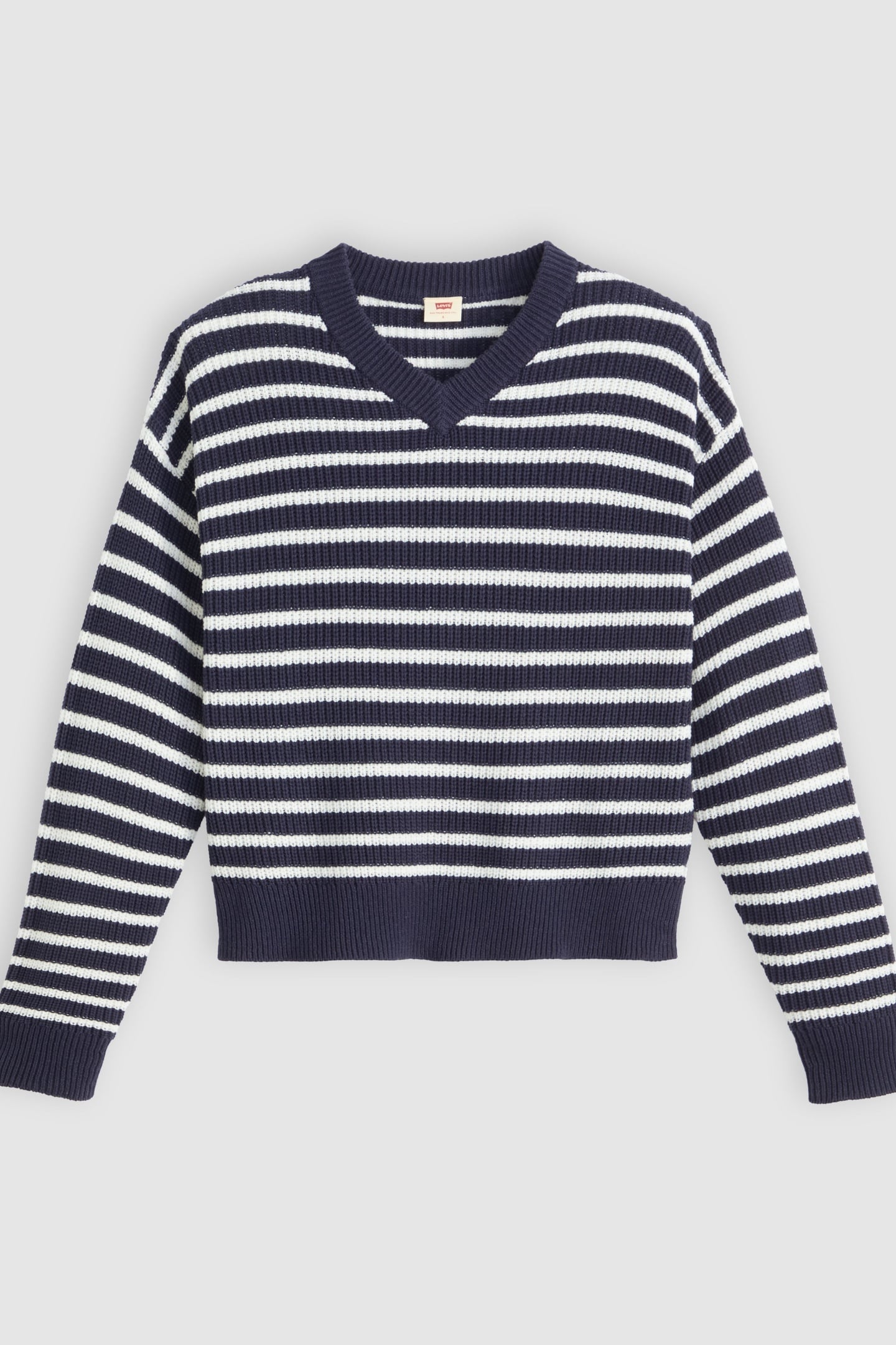 REESE V-NECK SWEATER BLUE 4