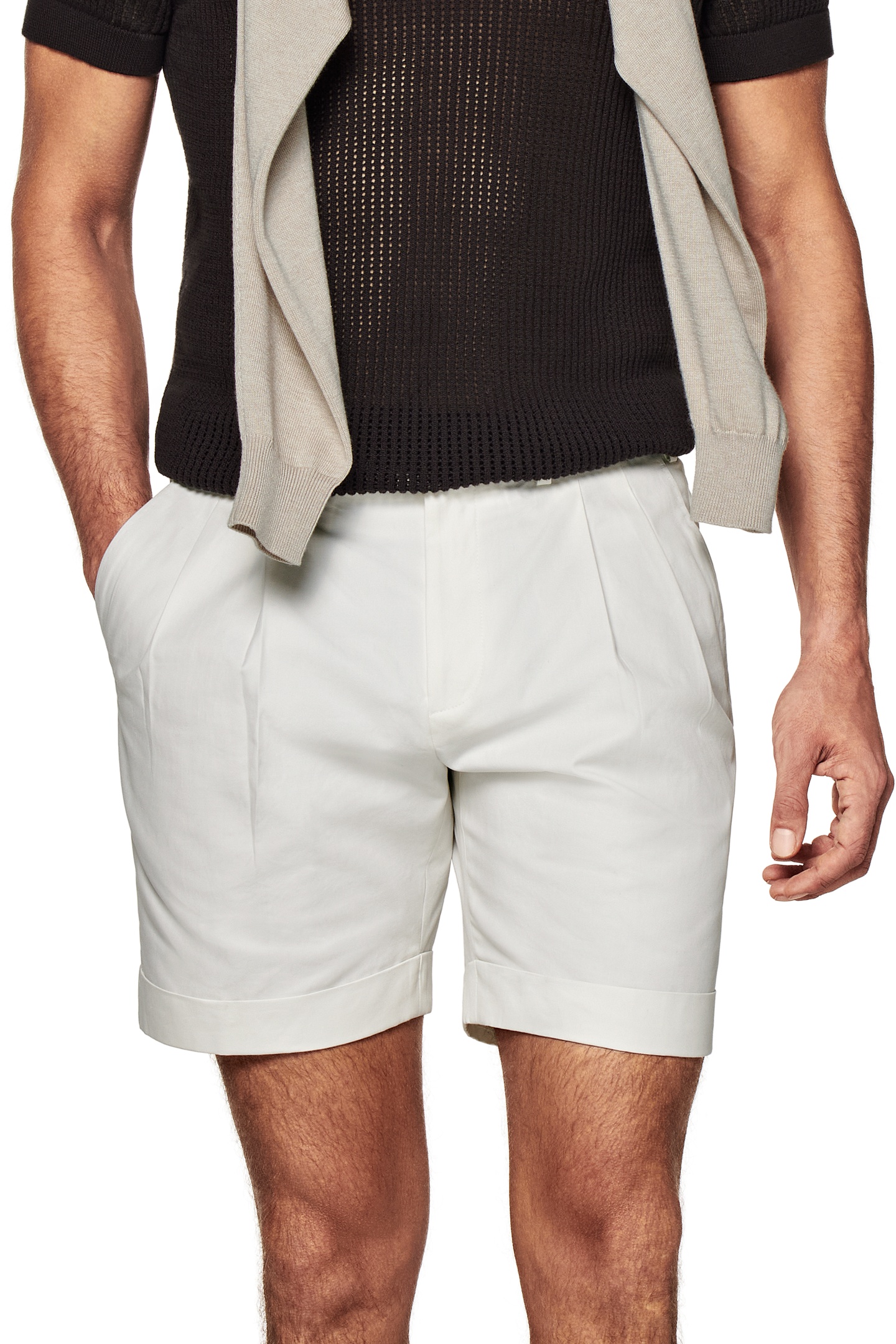 SHORTS-WHITE OFF-WHITE 3