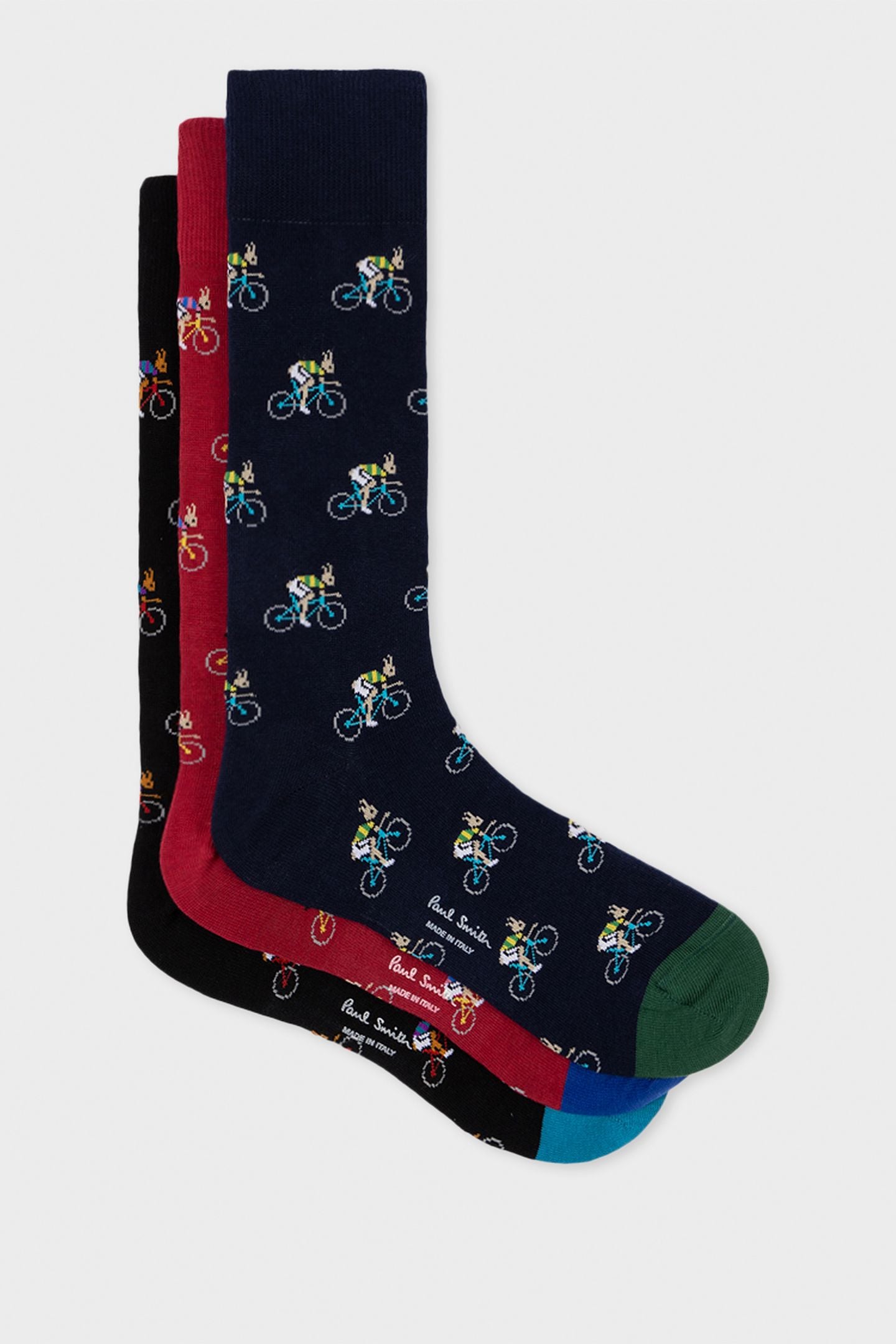 SOCK 3 PACK RABB BIKE MIXED PLATE 1 1