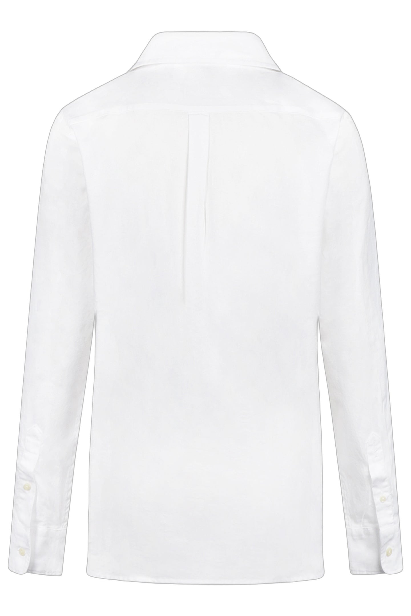 SOLID LINEN BLEND SHIRT WHITE 5