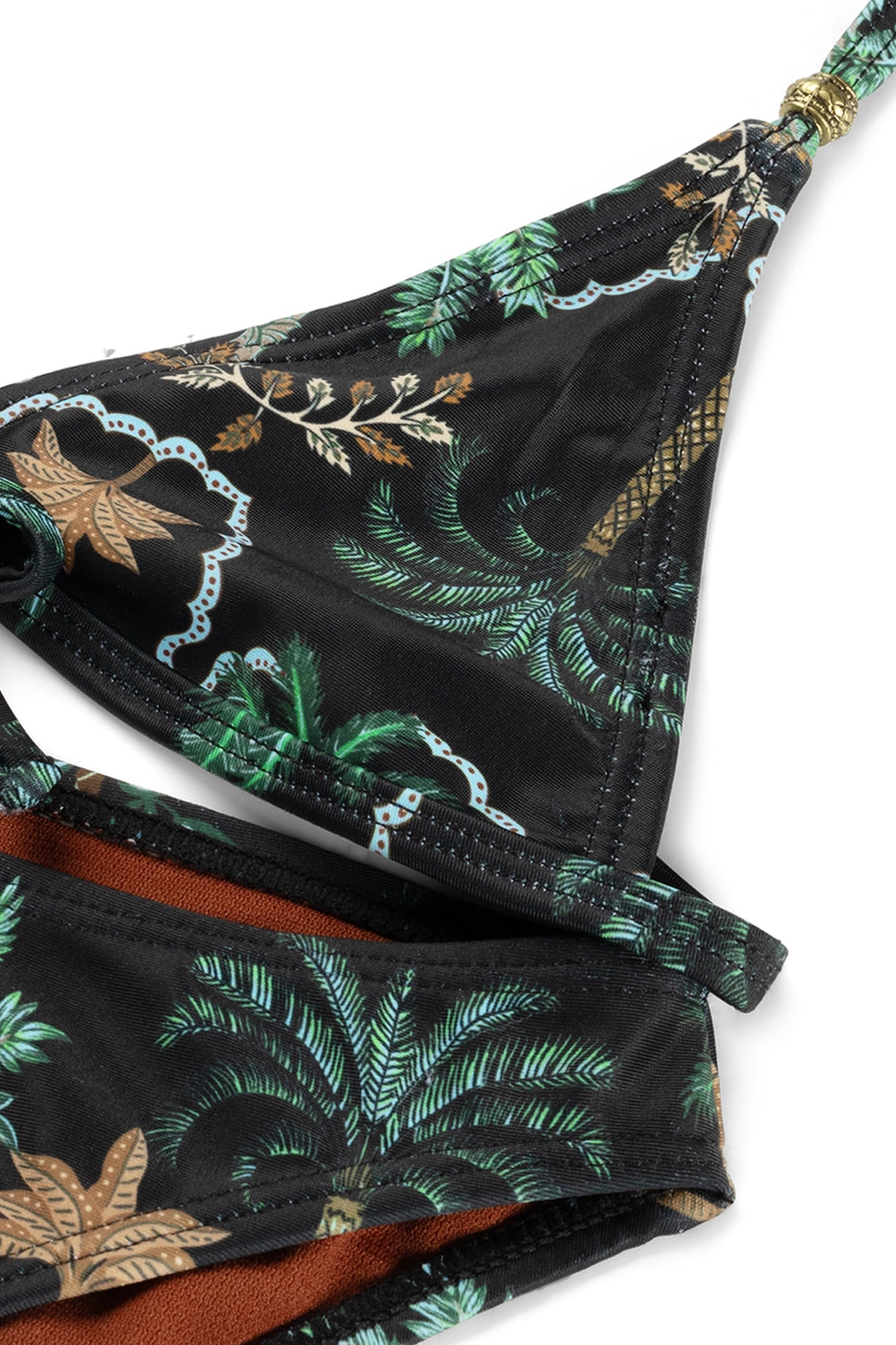 GIRLS LIZZY BIKINI SET JAIPUR PALM BLACK 3