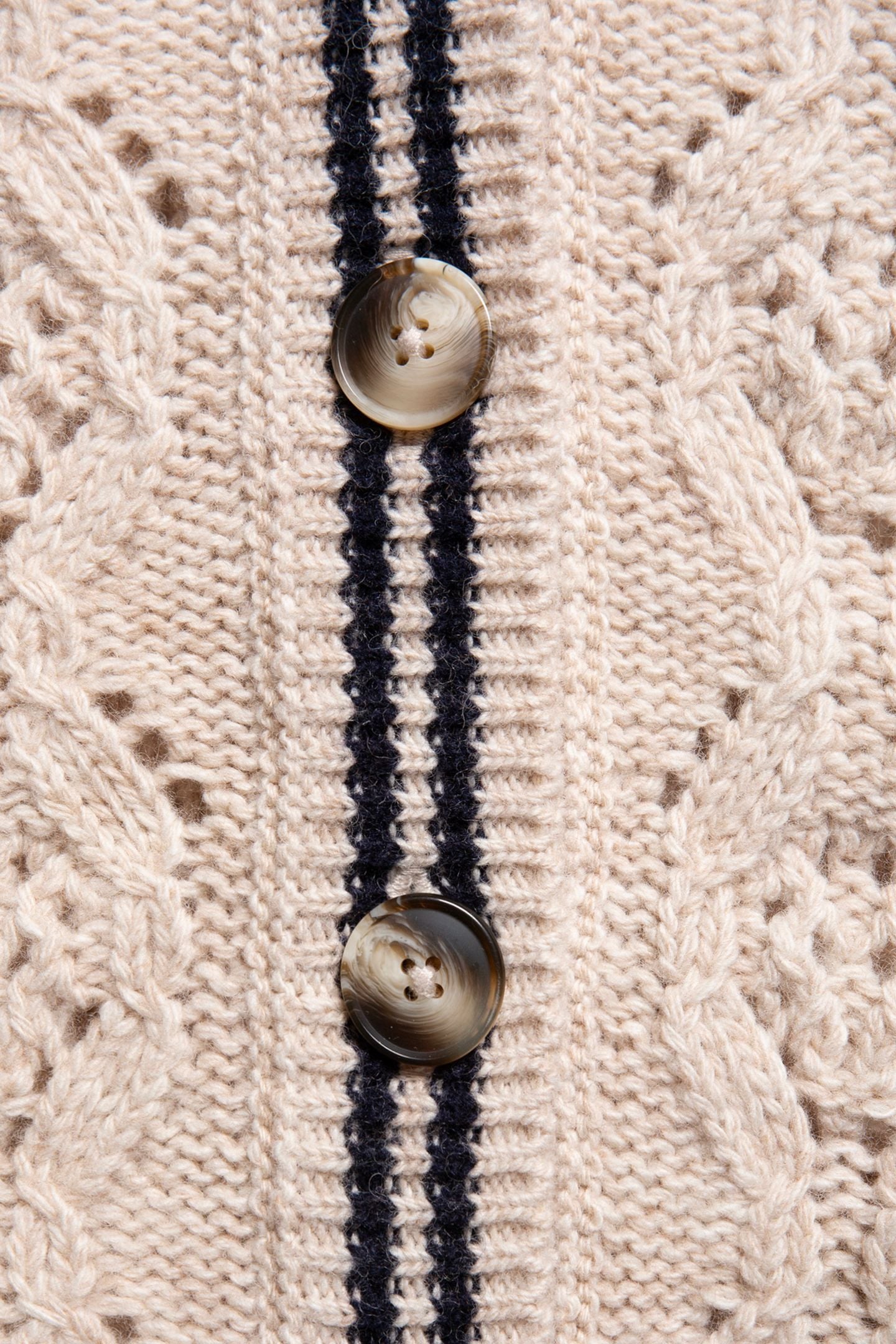 KIM POINTELLE KNIT VEST OAT 5