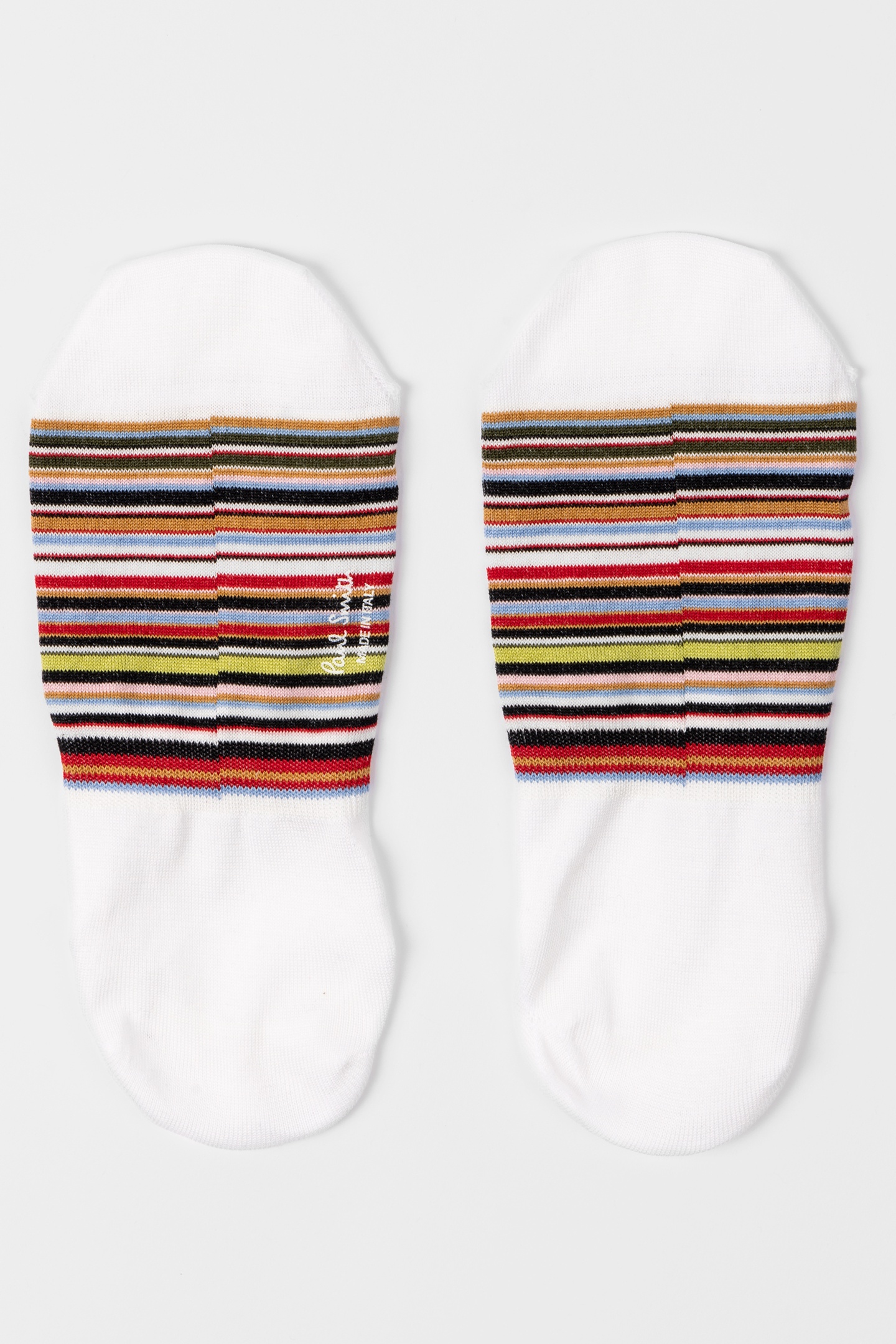 SOCK NO SHOW SIGNATURE OFF WHITE 5