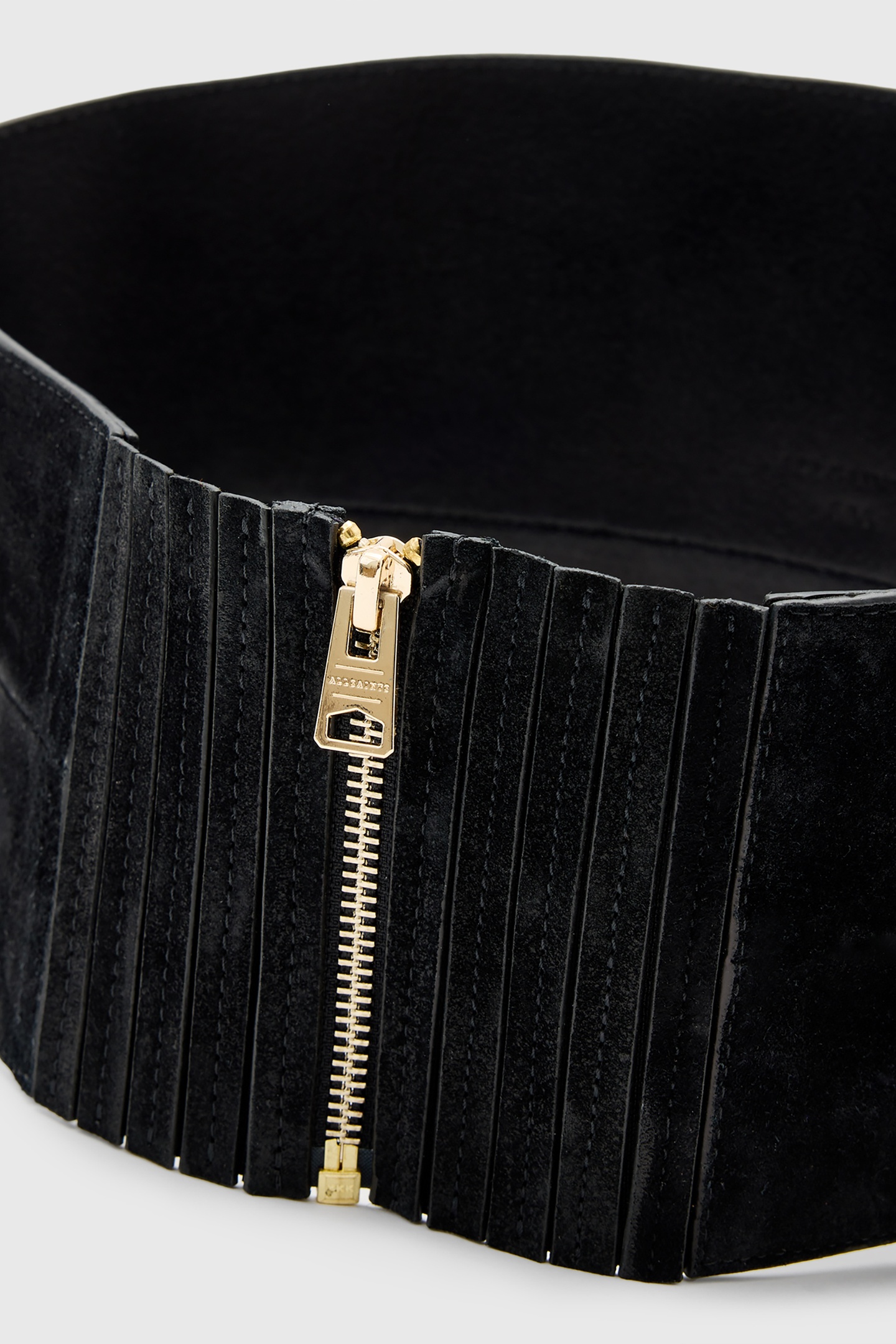 OAKLEIGH SUEDE BELT BLACK 6