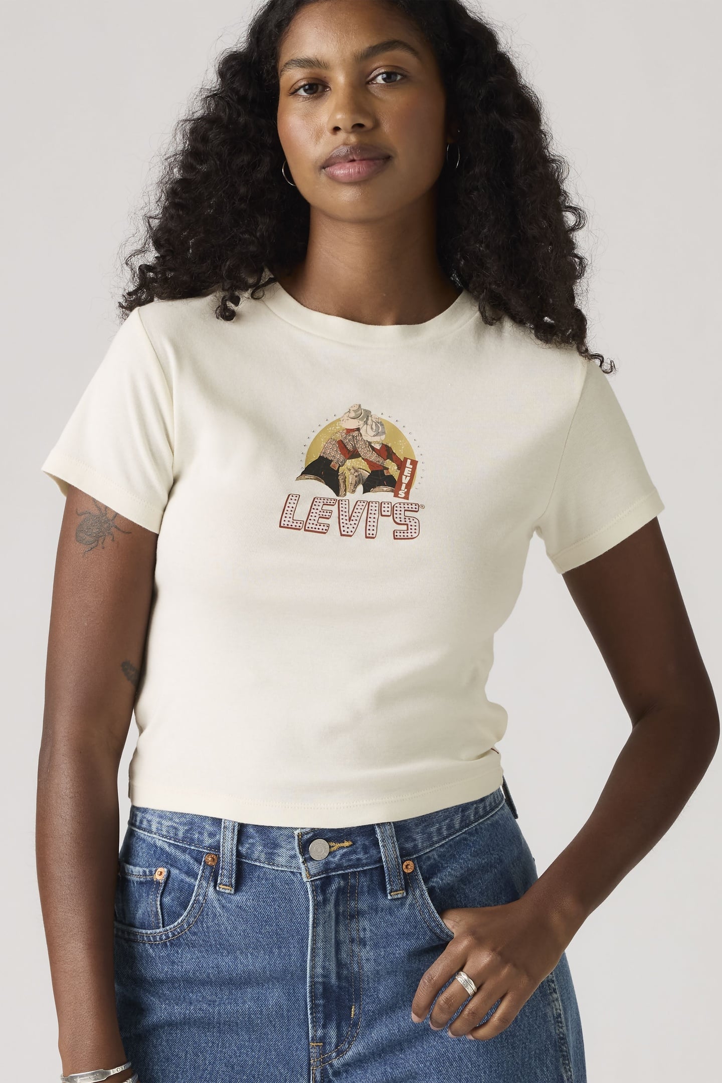GRAPHIC ESSENTIAL SPORTY TEE WHITE 1