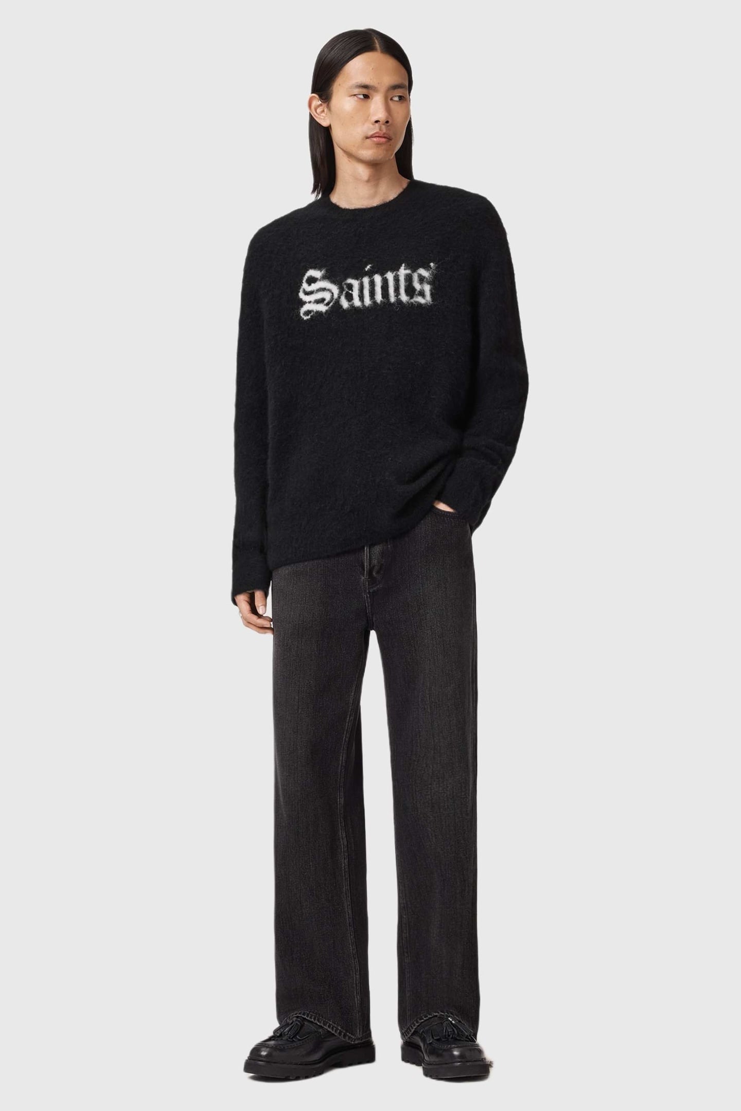 SAINTS CREW BLACK/CHALK WHITE 5