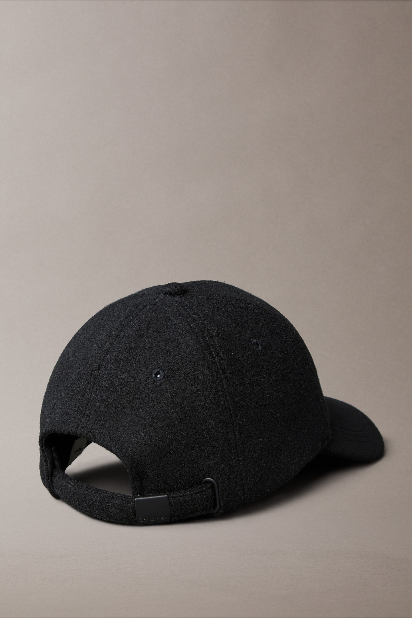 FELT METAL PLAQUE BASE BALL CAP BLACK 3