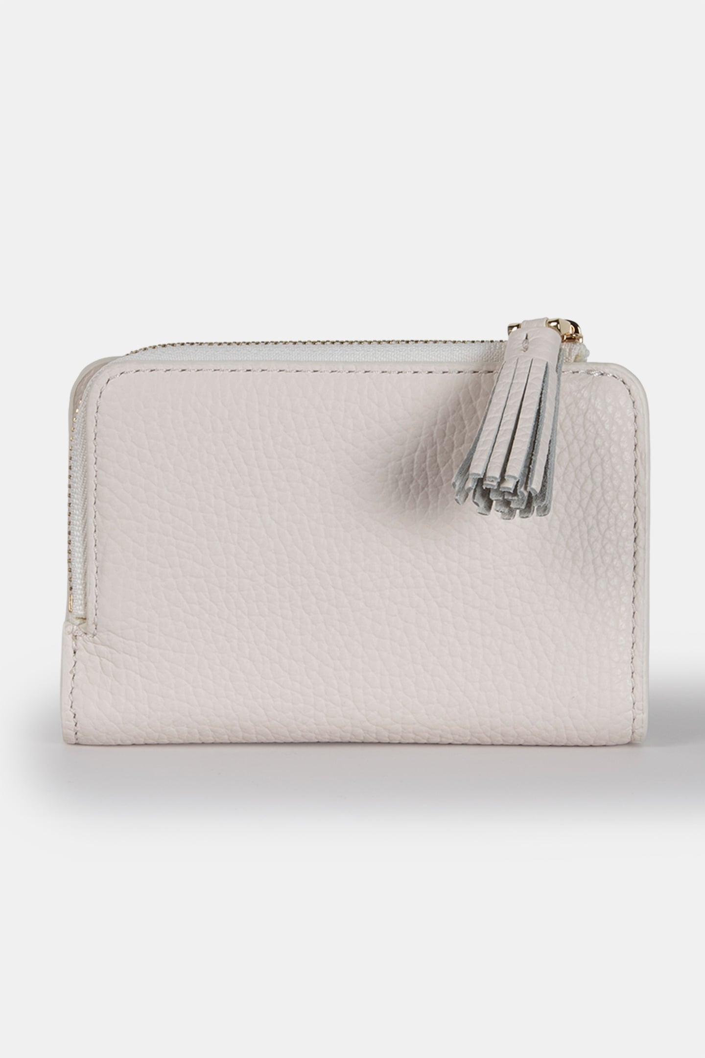 LEATHER PURSE IN WHITE 2
