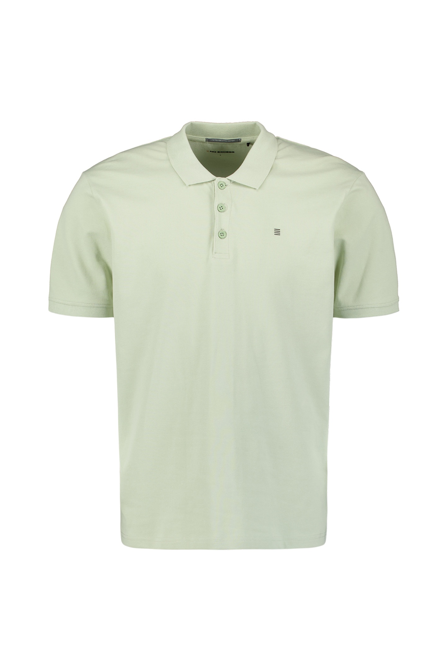 POLO PIQUE SOLID STRETCH MINT 5