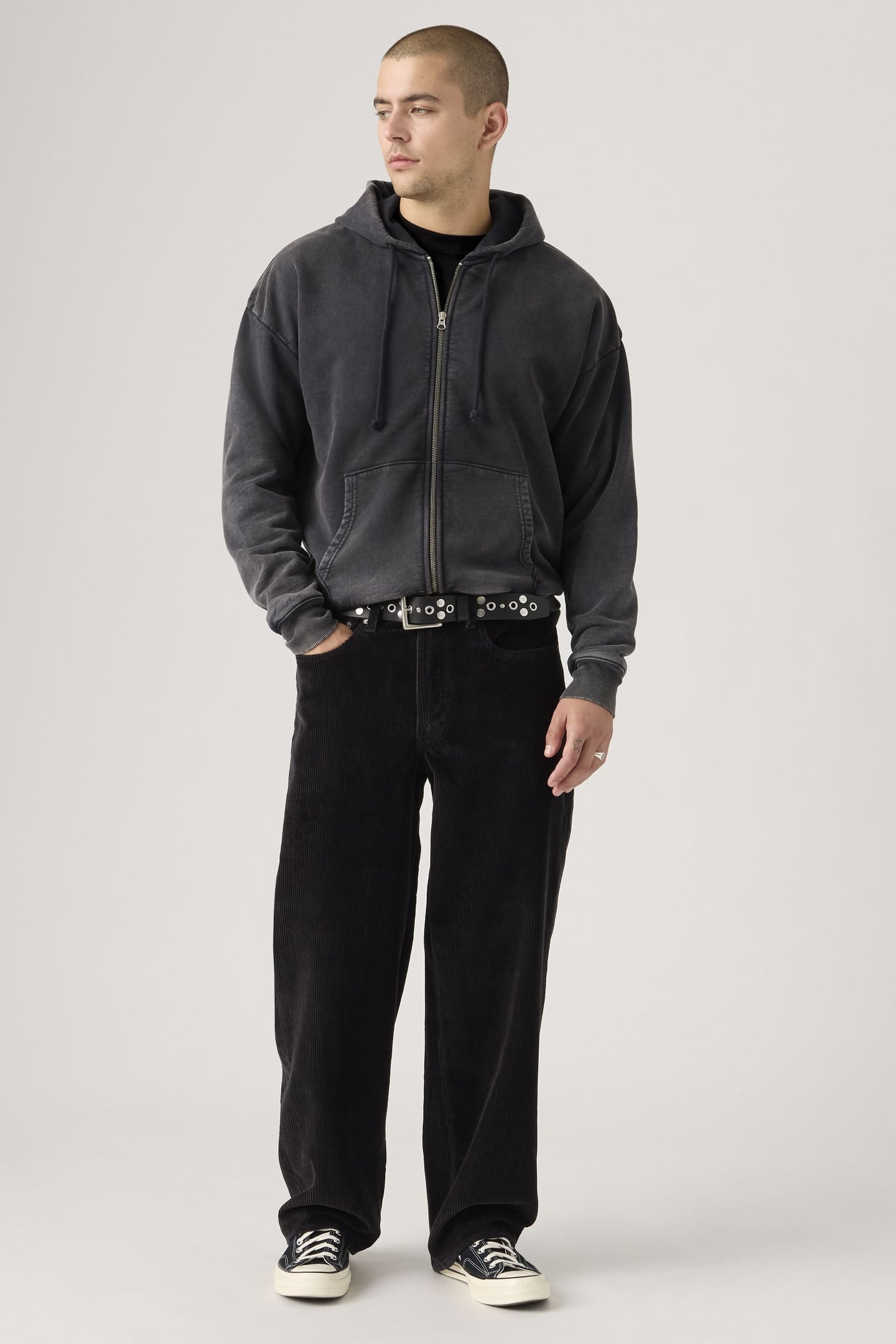 578™ BAGGY CORDUROY JEANS BLACK 1