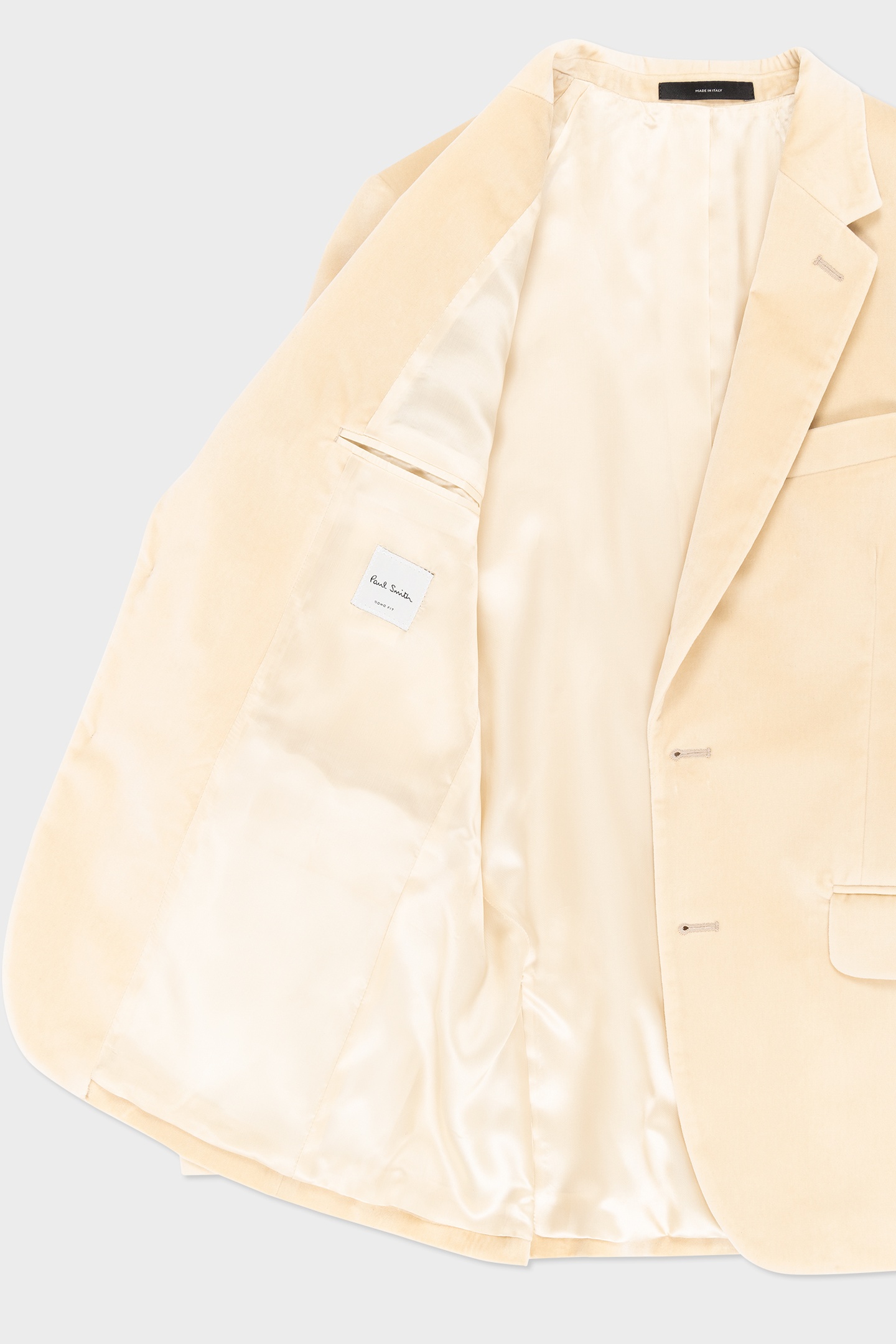 GENTS TAILORED FIT 2 BTN JACKET IVORY 6