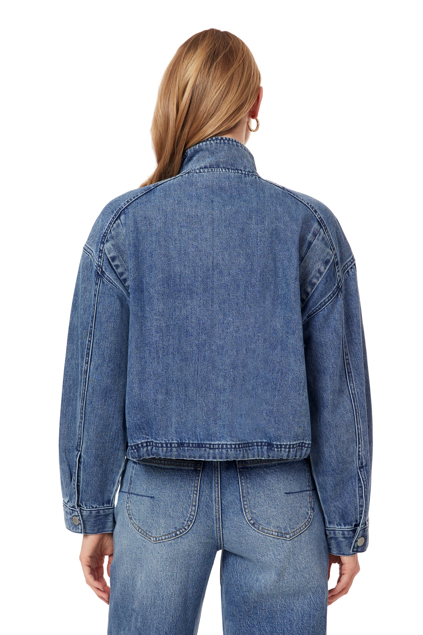 CROPPED UTILITY DENIM JACKET FLATIRON 5