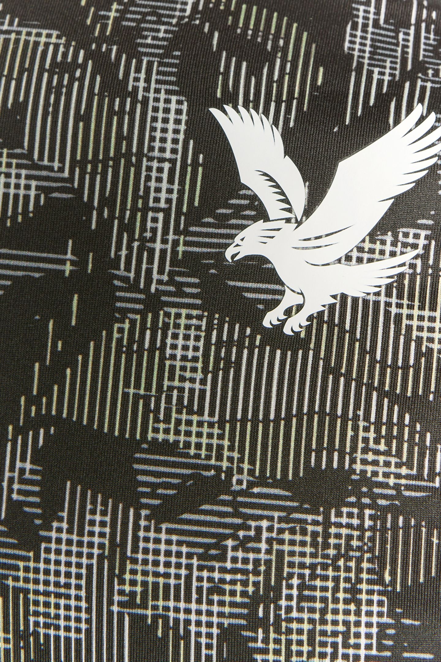 GOLF DIGITAL FLORAL POLO SHIRT JET BLACK 6