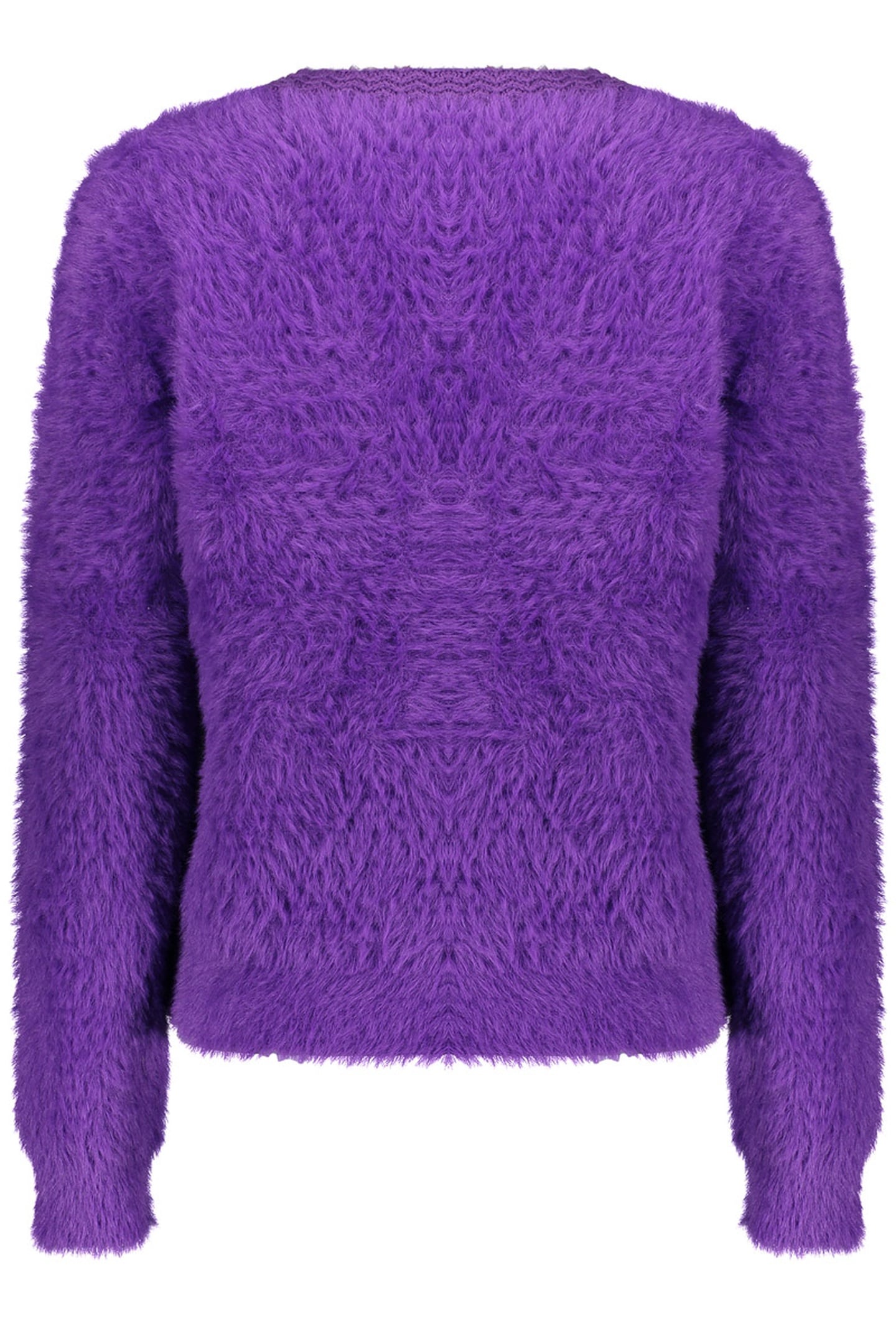 CARDIGAN HAIRY PURPLE 2