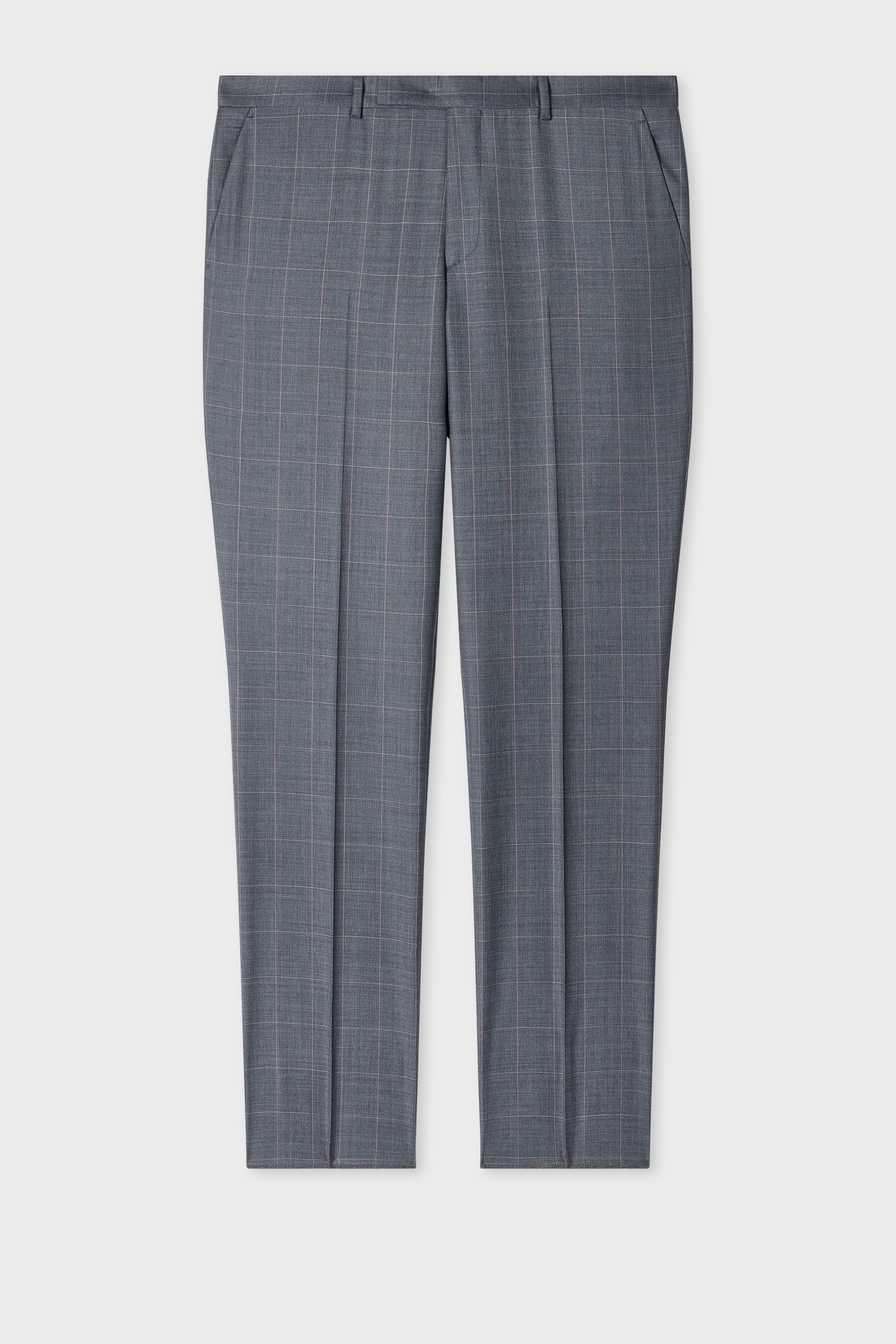 TAILORED FIT 2 BUTTON SUIT GREYISH BLUE 2