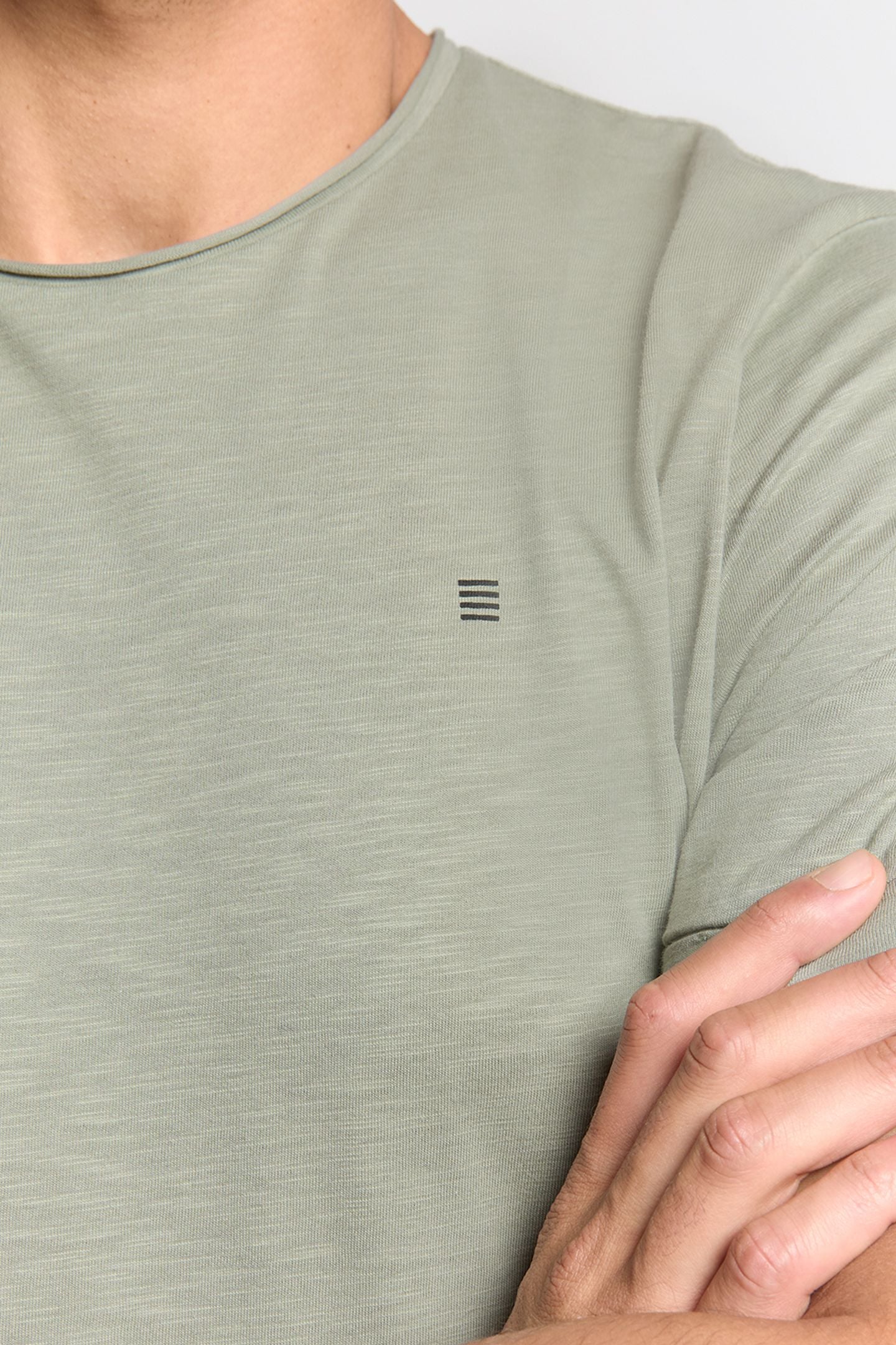 T-SHIRT CREWNECK SLUB SMOKE 7