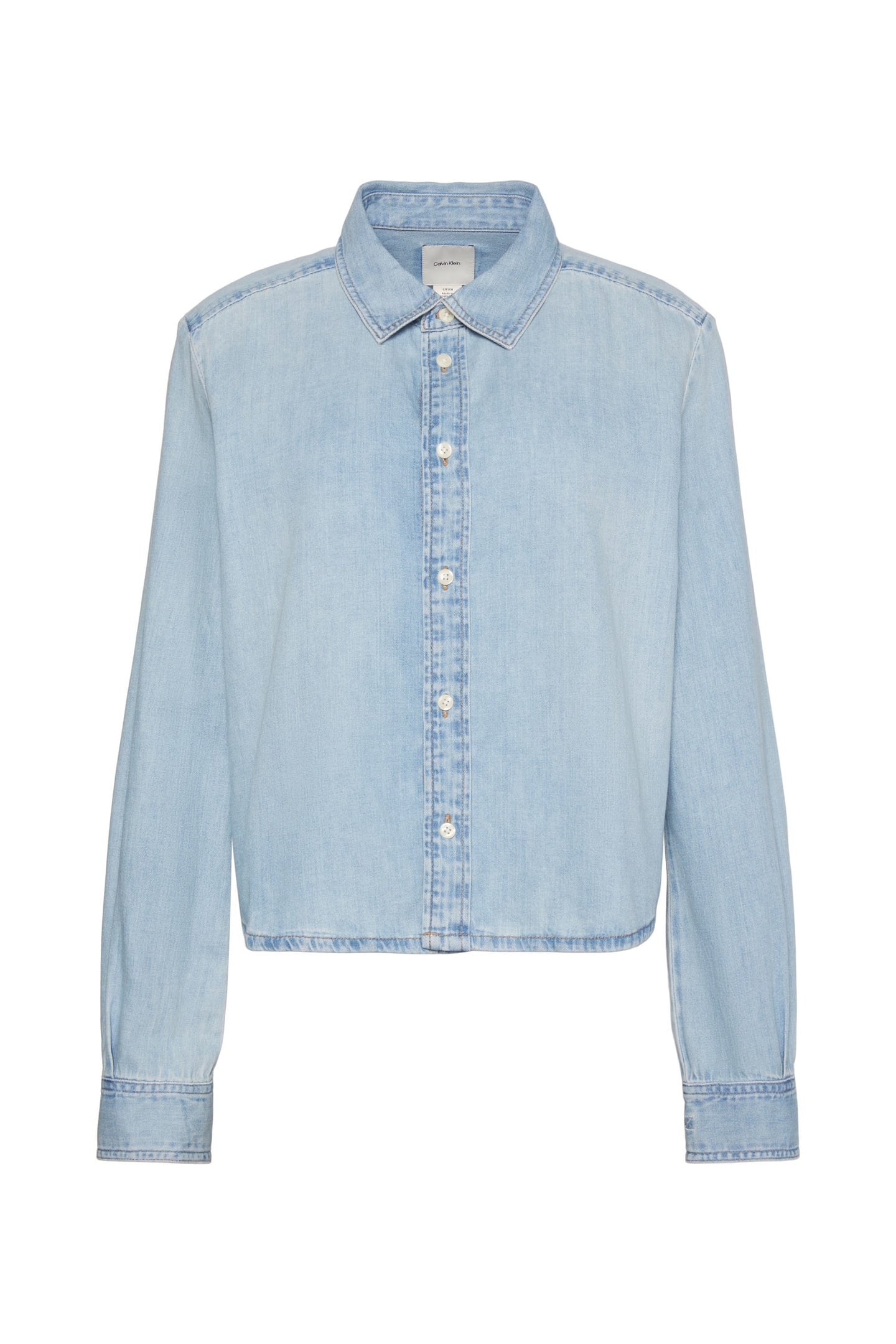 CROPPED LS SHIRT BRIGHTON BLUE 5
